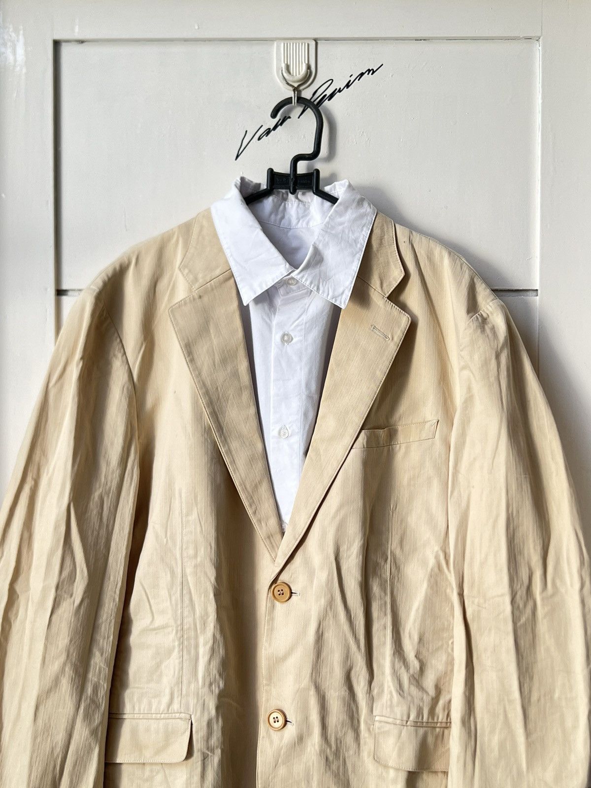 Yohji Yamamoto A.A.R Yohji Design Studio Shirt Blazers Size 52L - 11 Thumbnail