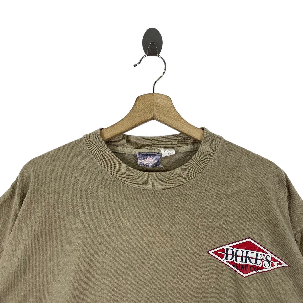 Vintage Vintage 90s DUKE BOYD'S CO. Surf Brand Print Brown Oversize Size US L / EU 52-54 / 3 - 2 Thumbnail