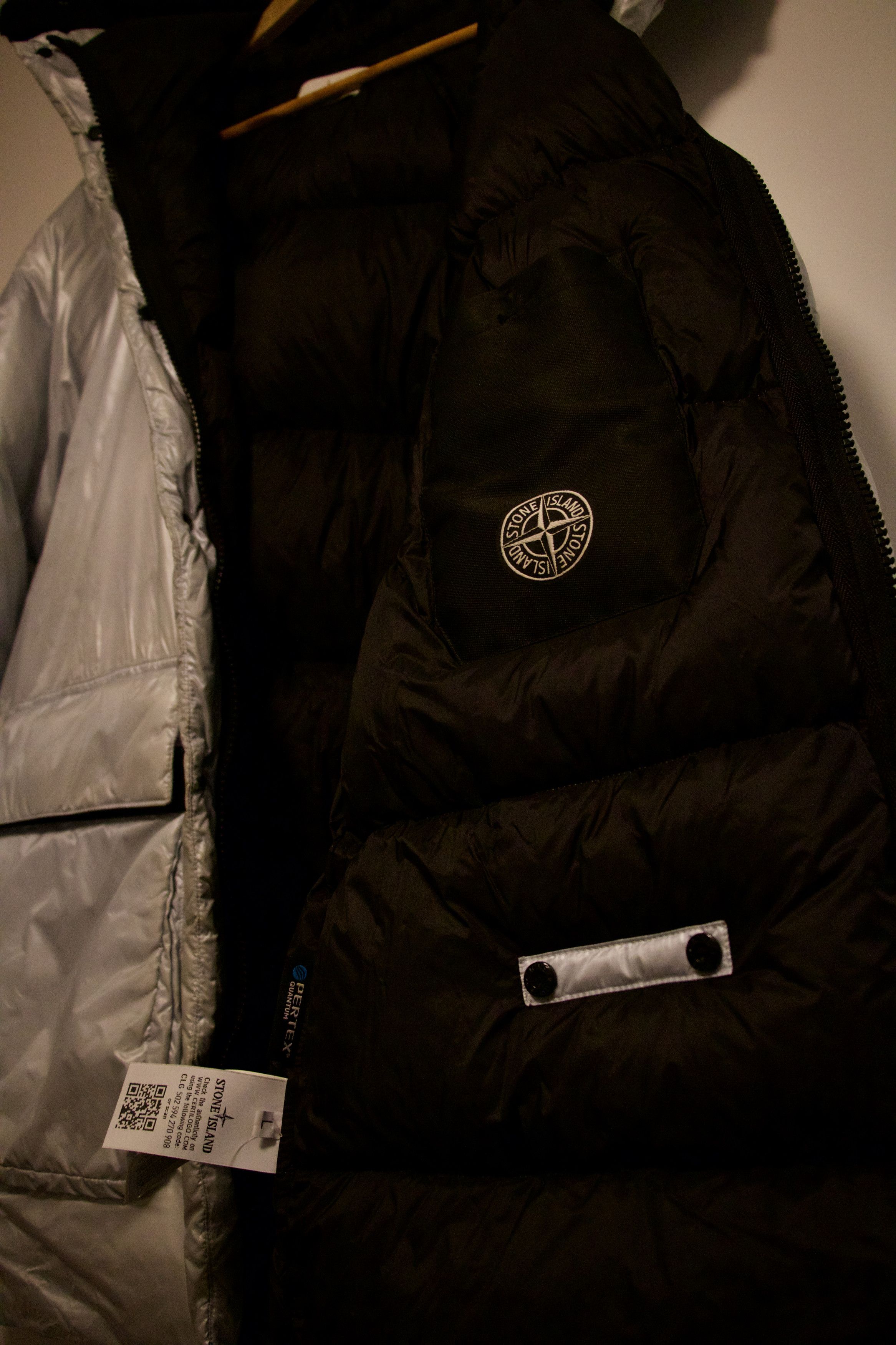 Stone Island Stone Island Ice blue Down Jacket Size US L / EU 52-54 / 3 - 11 Thumbnail