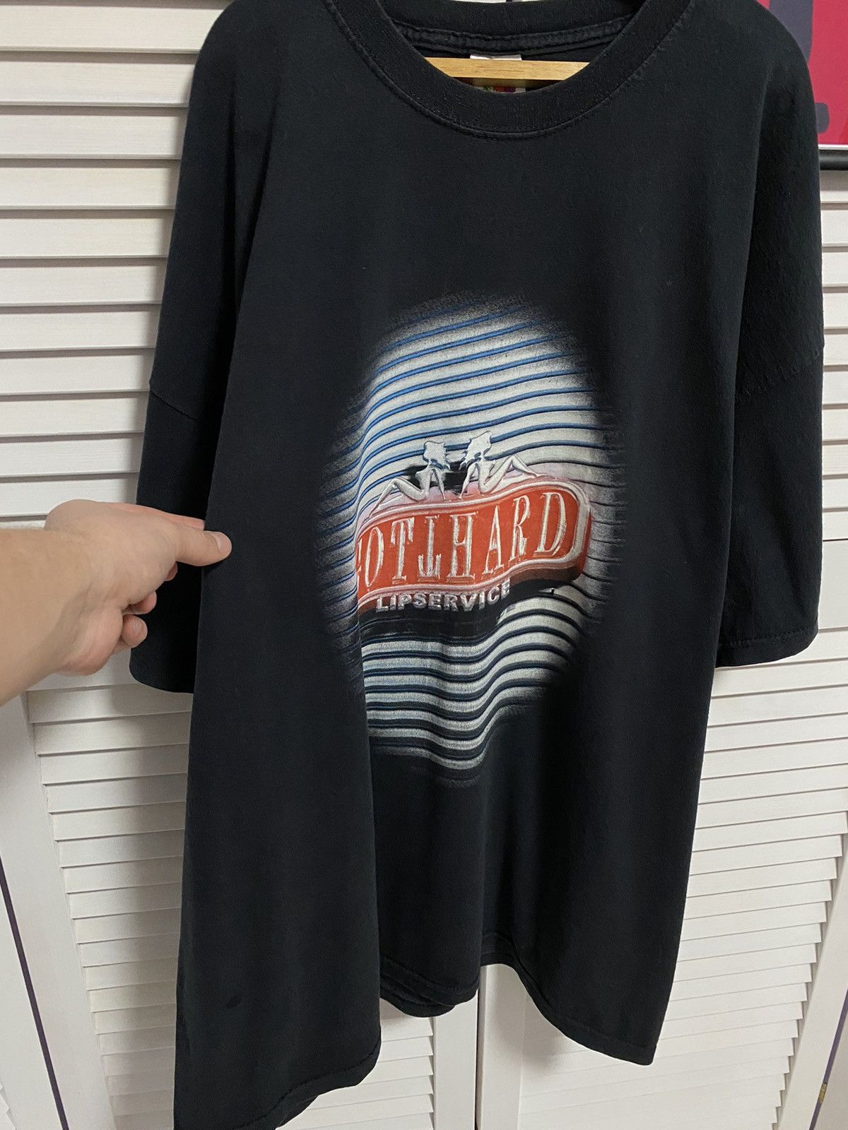 Band Tees × Vintage Vintage T-Shirt Gotthard Tour Tee Europe 2005 Lipservice Size US XXL / EU 58 / 5 - 2 Thumbnail