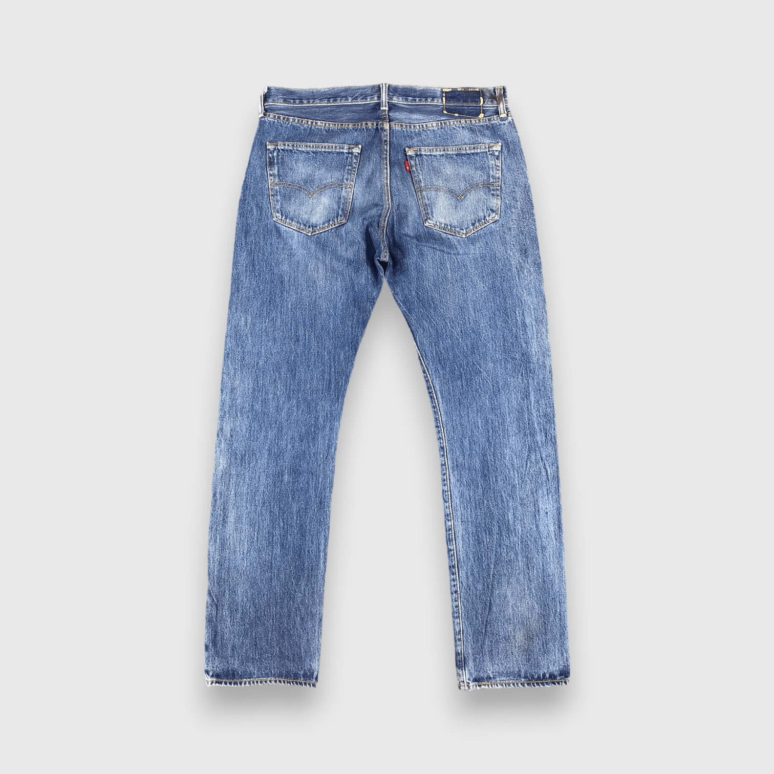 Levi's Vintage Blue Wash Levis 501 Jeans-J1444 Size US 37 - 2 Thumbnail