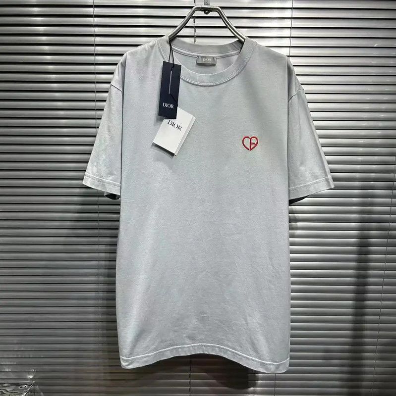 Dior Dior Summer Green Cotton Graphic T-Shirt 0089 Size US S / EU 44-46 / 1 - 1 Thumbnail