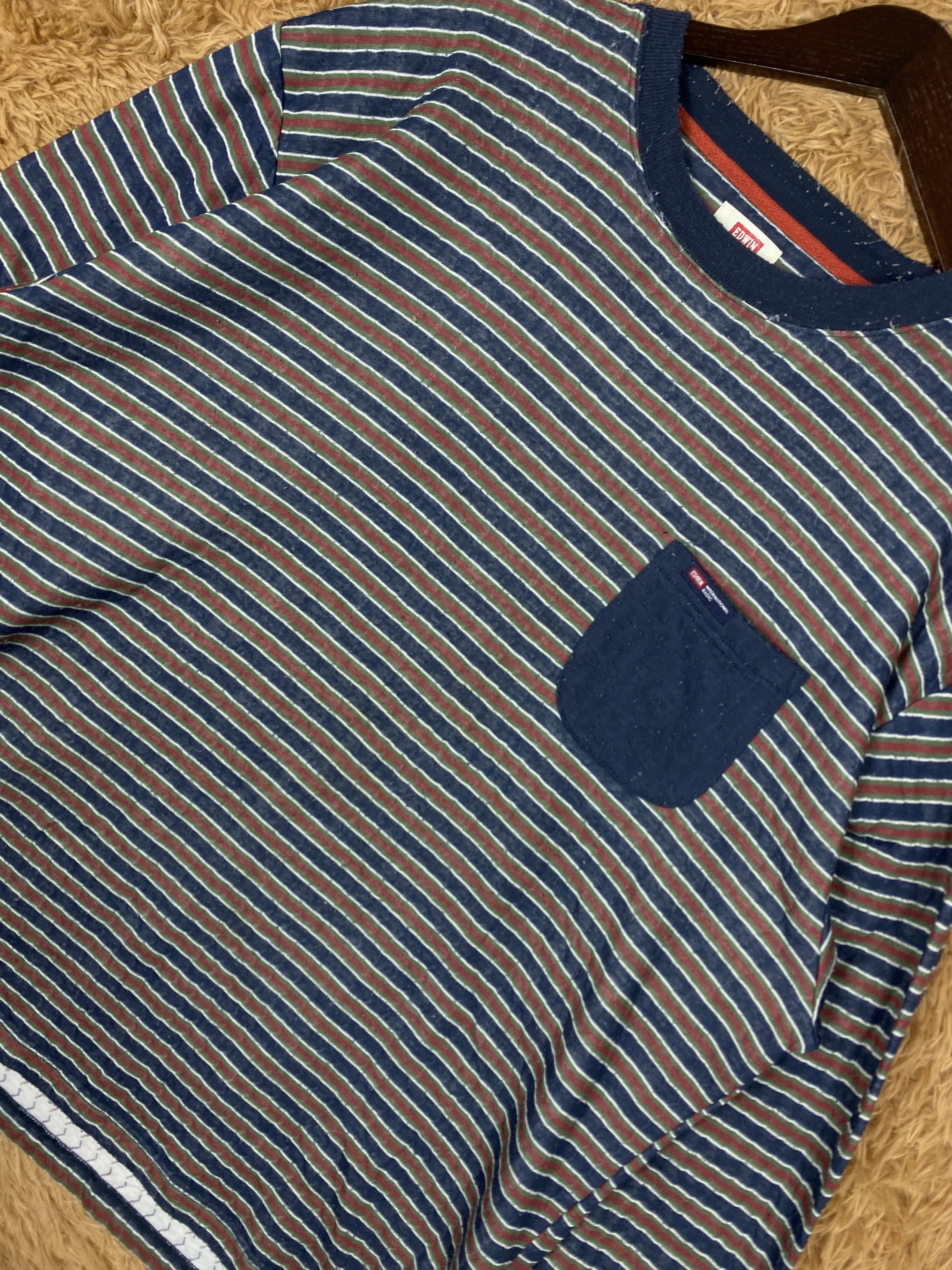 Edwin Vintage Edwin Pocket Sweatshirt PS0339 Size US XXL / EU 58 / 5 - 2 Thumbnail