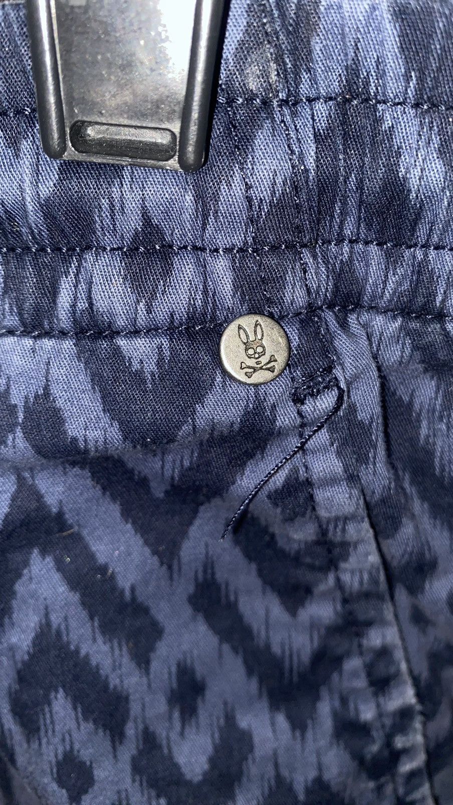 Polo Ralph Lauren × Psycho Bunny × U.S. Polo Assn. Psycho Bunny Navy Woven Shorts Size M Size US 34 / EU 50 - 3 Thumbnail