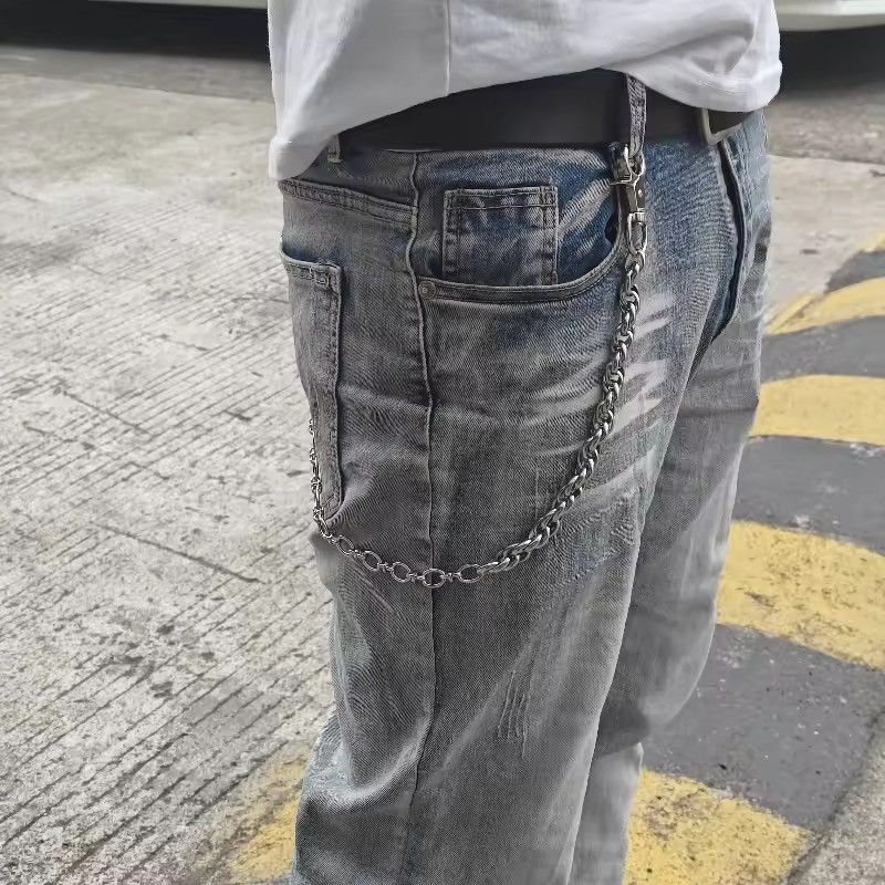 Jewelry Stainless Steel Wallet Chain – 67cm Size ONE SIZE - 8 Thumbnail