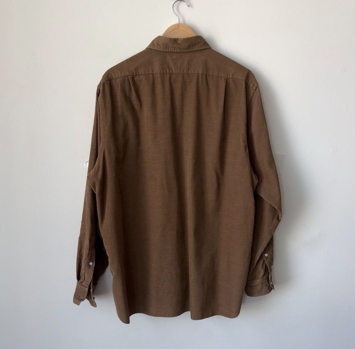 Ralph Lauren Purple Label Corduroy Shirt Size 17.5 XL XXL Fine Wale Made in Italy Size US XL / EU 56 / 4 - 6 Thumbnail