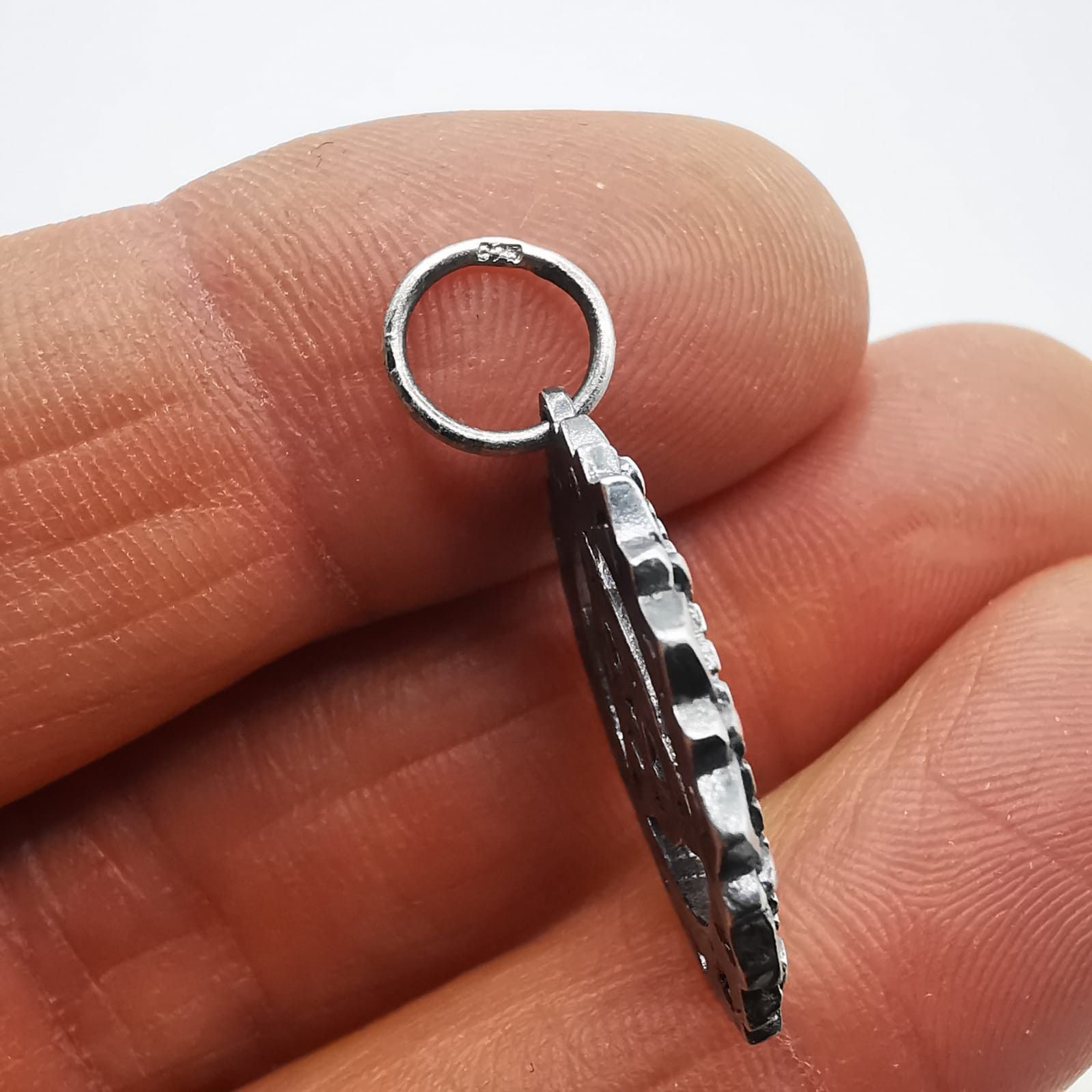 Sterling Silver × Vintage Vintage Pendant 925 Sterling Silver 4,35g Size ONE SIZE - 5 Thumbnail