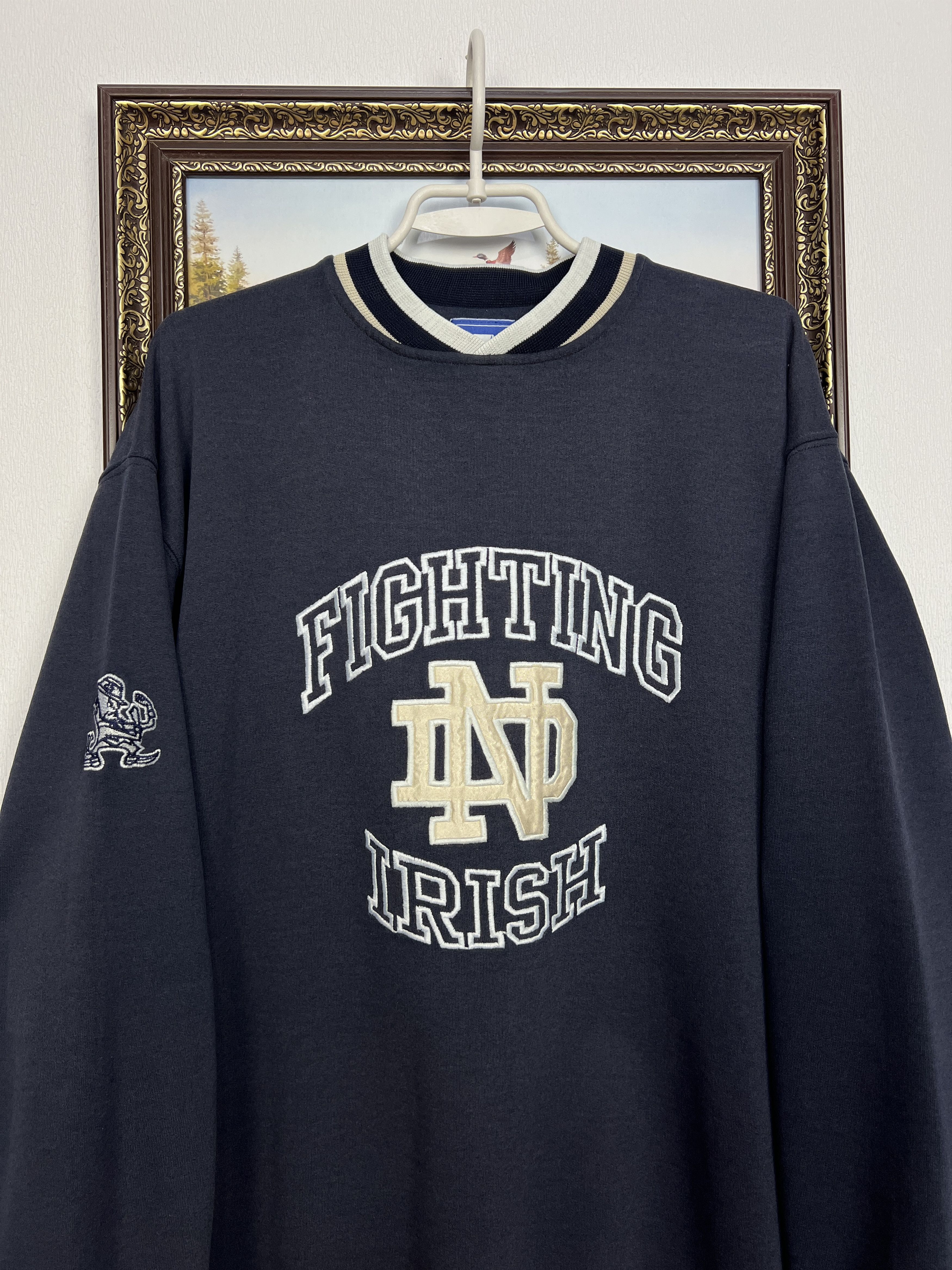 Starter Vintage Notre Dame Fighting Irish NCAA Sweatshirt Crewneck Size US XL / EU 56 / 4 - 2 Thumbnail