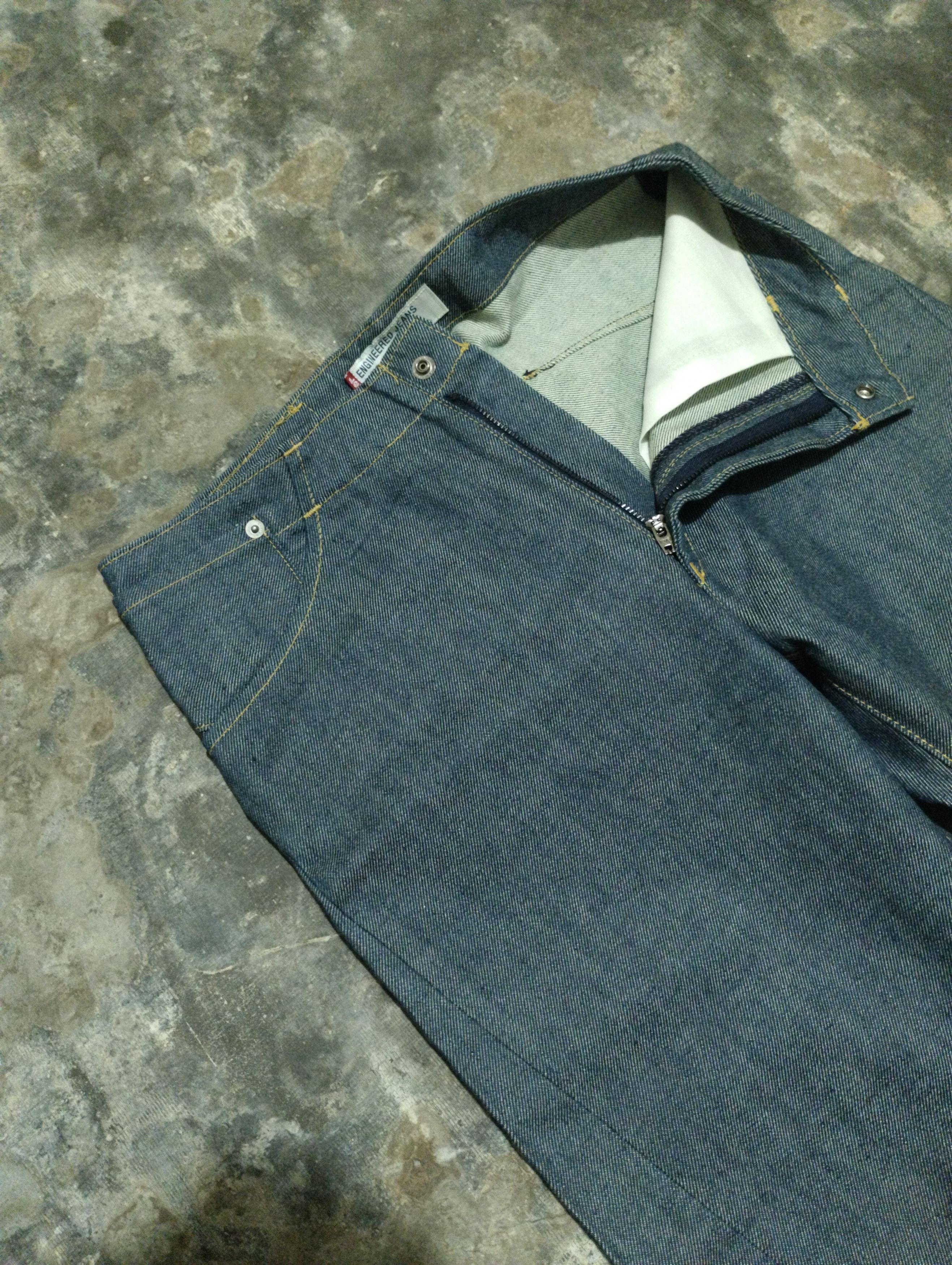 Levi's Vintage Clothing Levis Engineered Japan Denim Pants Size US 30 / EU 46 - 3 Thumbnail