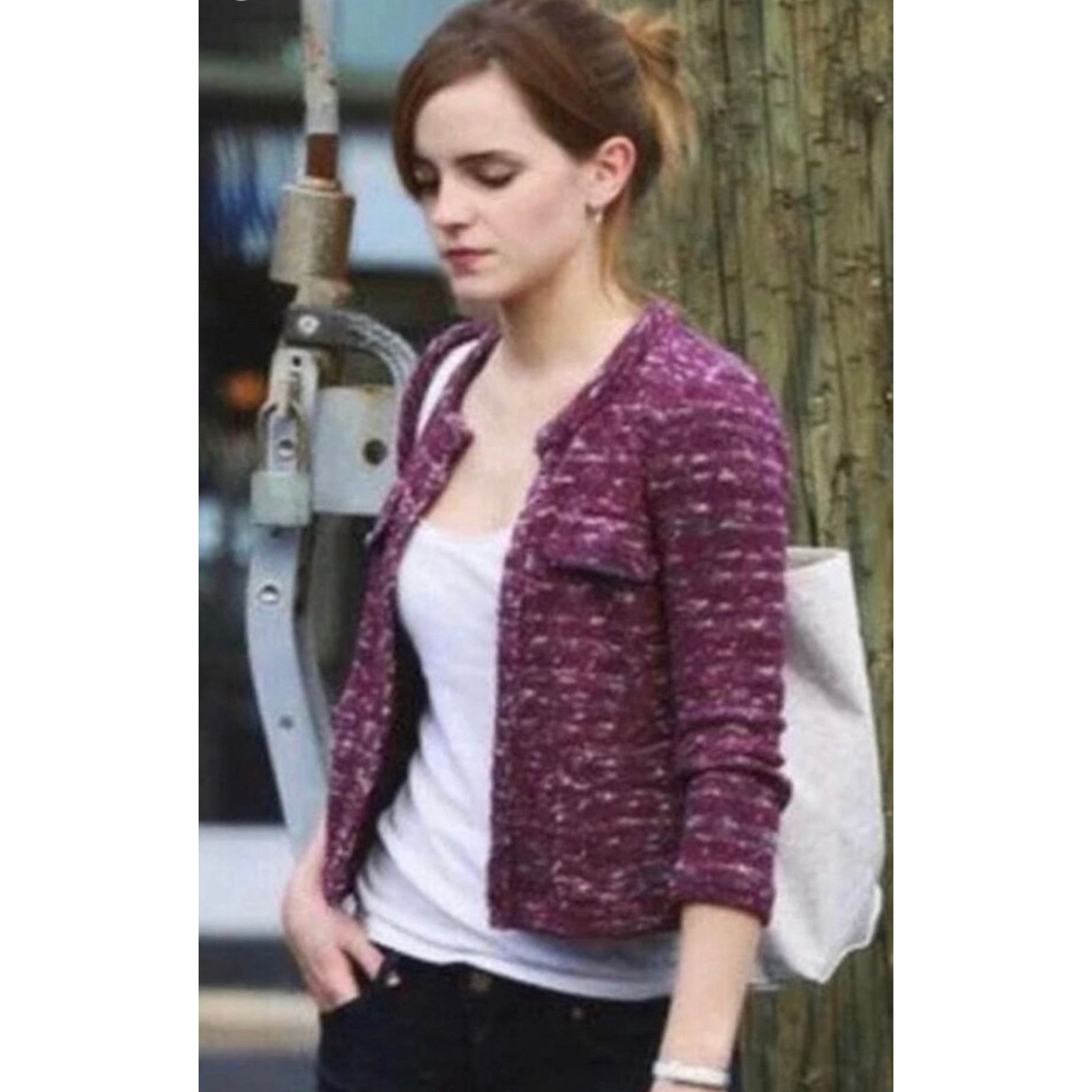 Isabel Marant Etoile Isabel Marant Etoile Ariana Tweed Boucle Jacket $450 size 42 Size L / US 10 / IT 46 - 2 Thumbnail