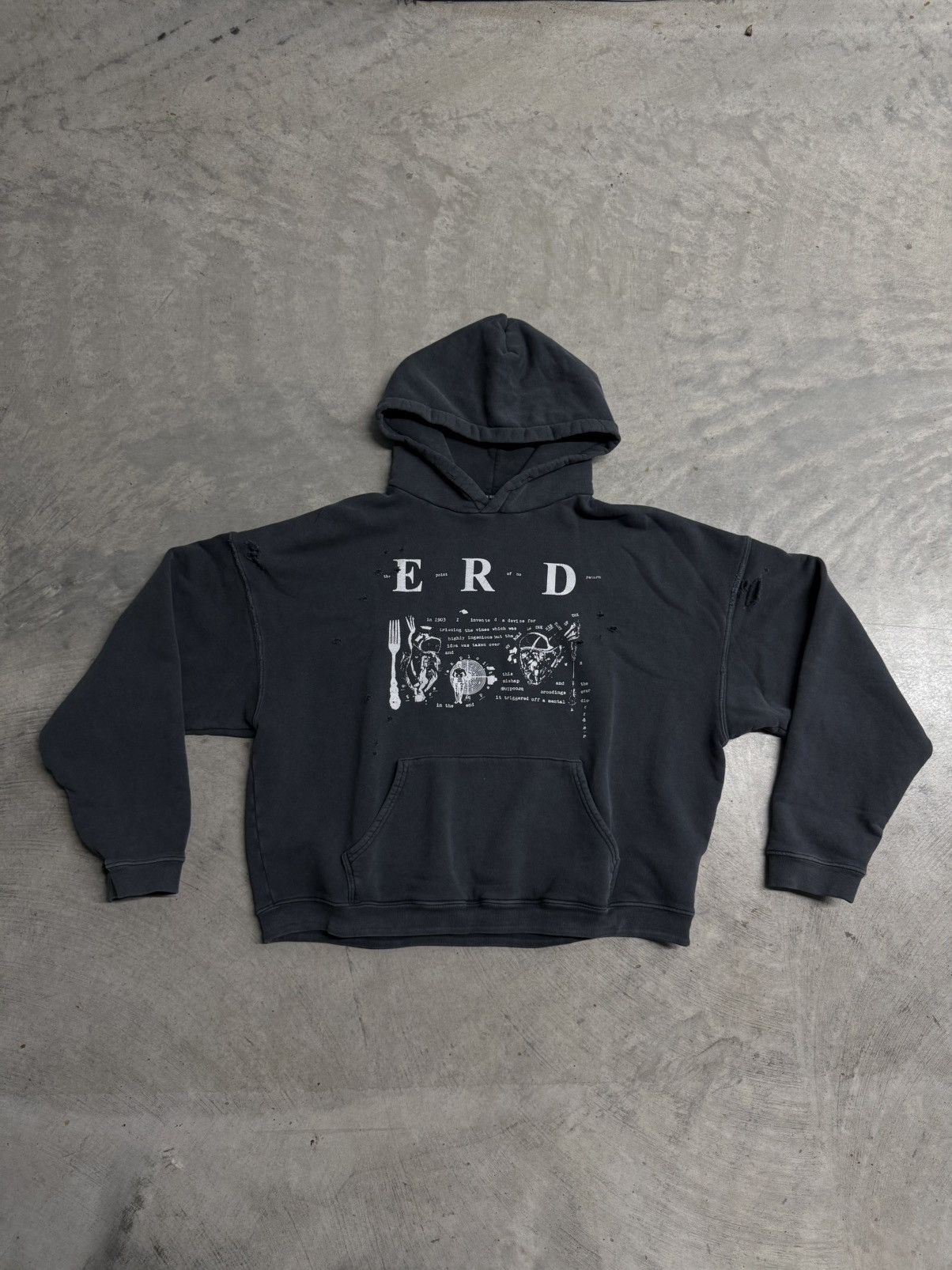 Enfants Riches Deprimes Enfants Riches Déprimés My Role In The War Hoodie Size US L / EU 52-54 / 3 - 1 Thumbnail