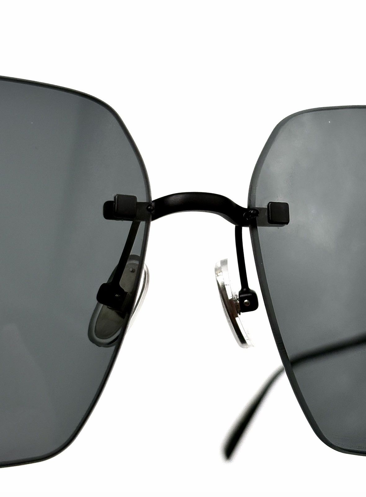 Salvatore Ferragamo Ferragamo Prisma Metal Square Sunglasses Size ONE SIZE - 7 Thumbnail