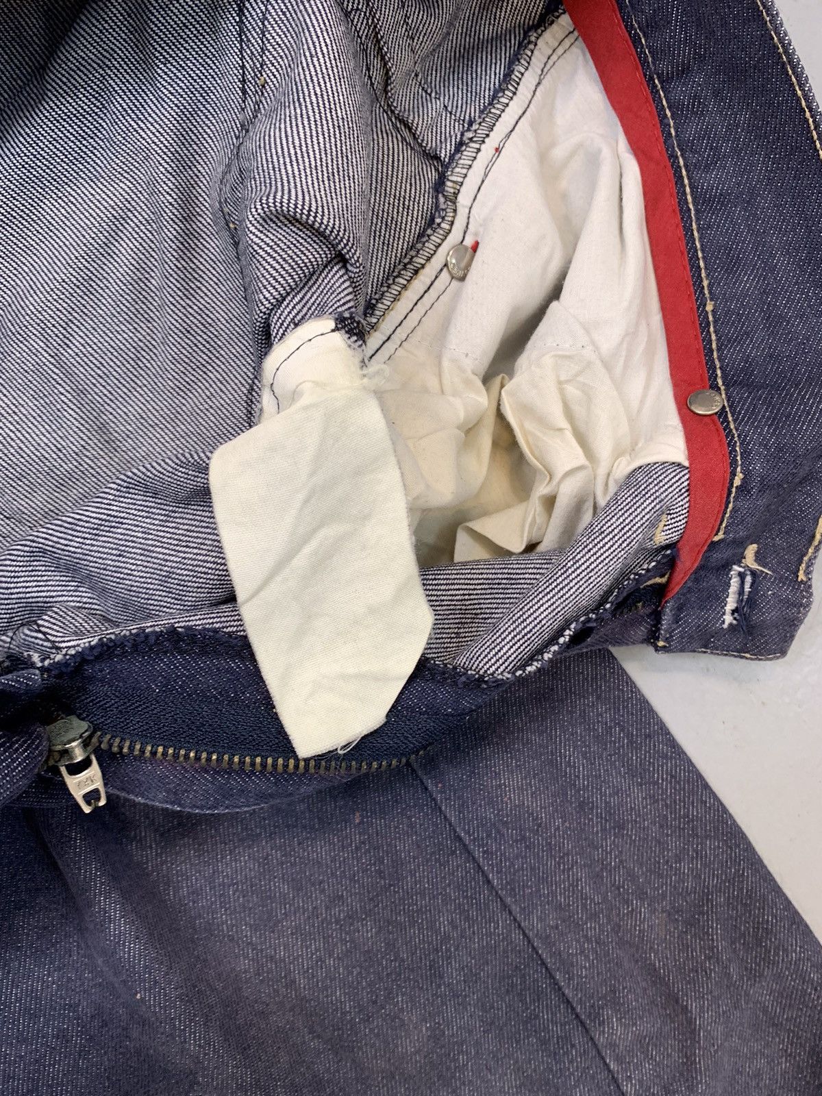 Levi's Vintage Levi’s engineer jeans denim Size US 34 / EU 50 - 7 Thumbnail