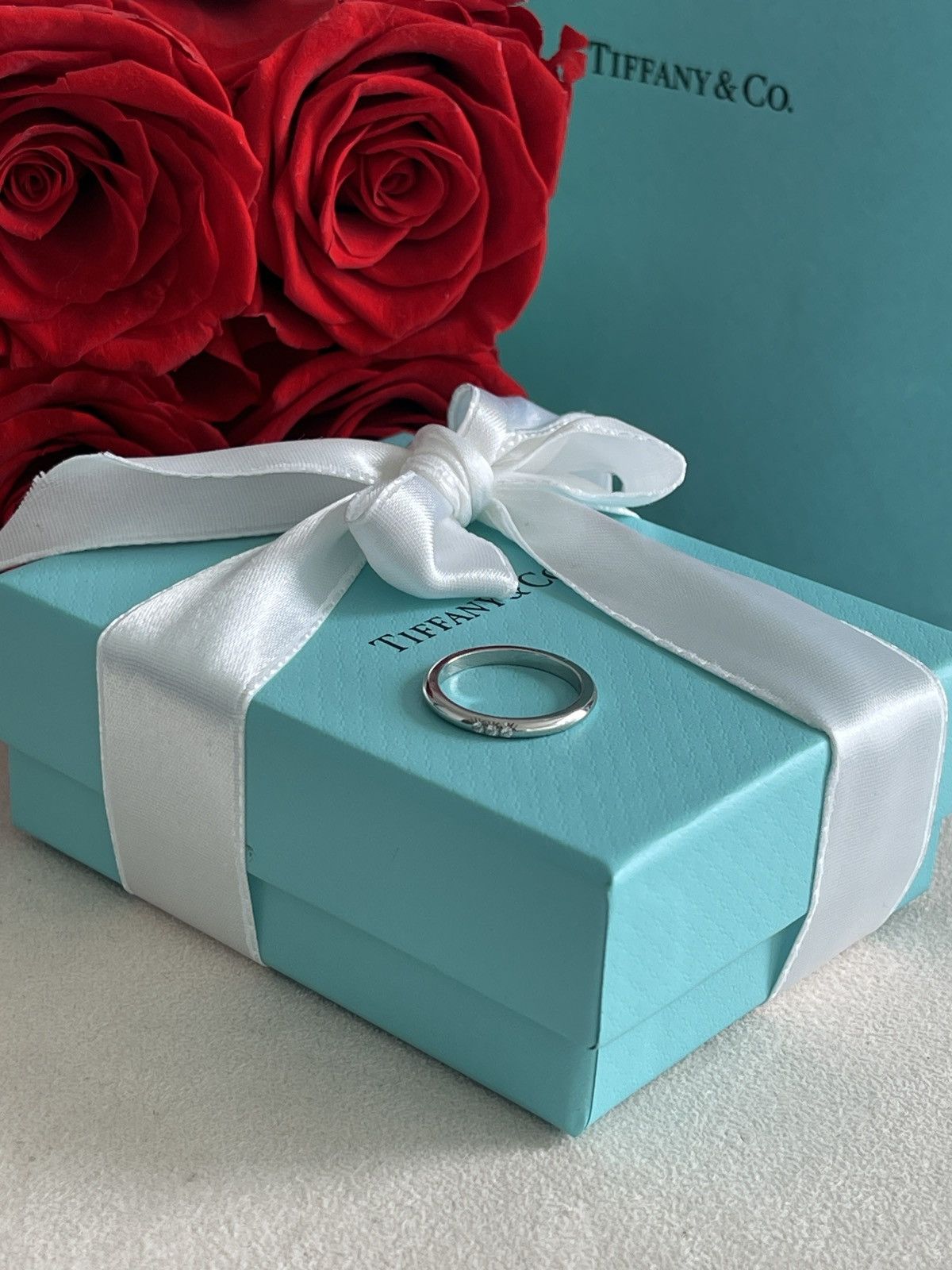 Tiffany & Co. Tiffany & Co. Forever Ring Platinum Diamonds 5.25 $1850 Size ONE SIZE - 9 Thumbnail