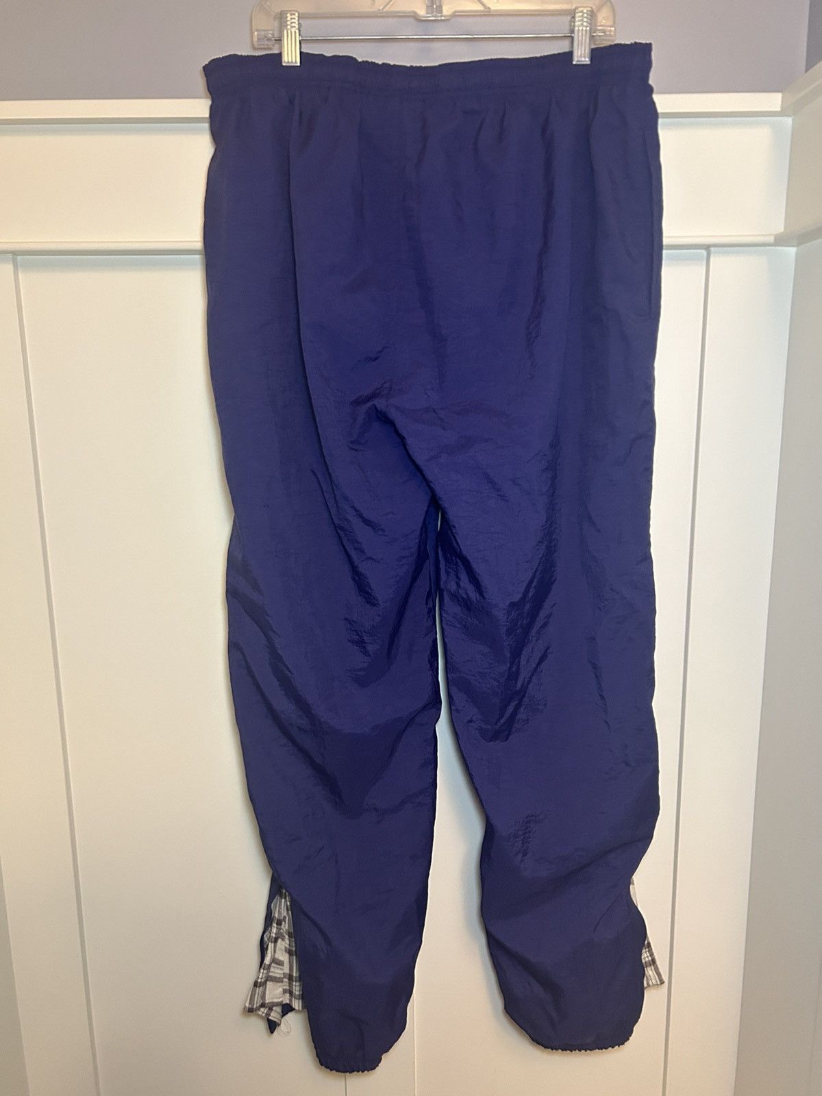 Adidas × Vintage Adidas flannel zipper flared trackpants Size US 36 / EU 52 - 2 Thumbnail