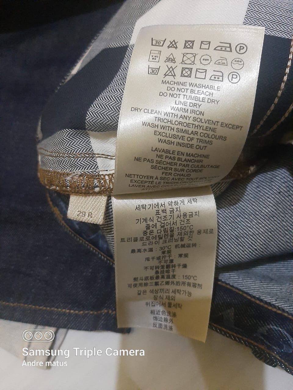 Burberry Burberry Brit selvedge jeans Size US 29 - 11 Thumbnail