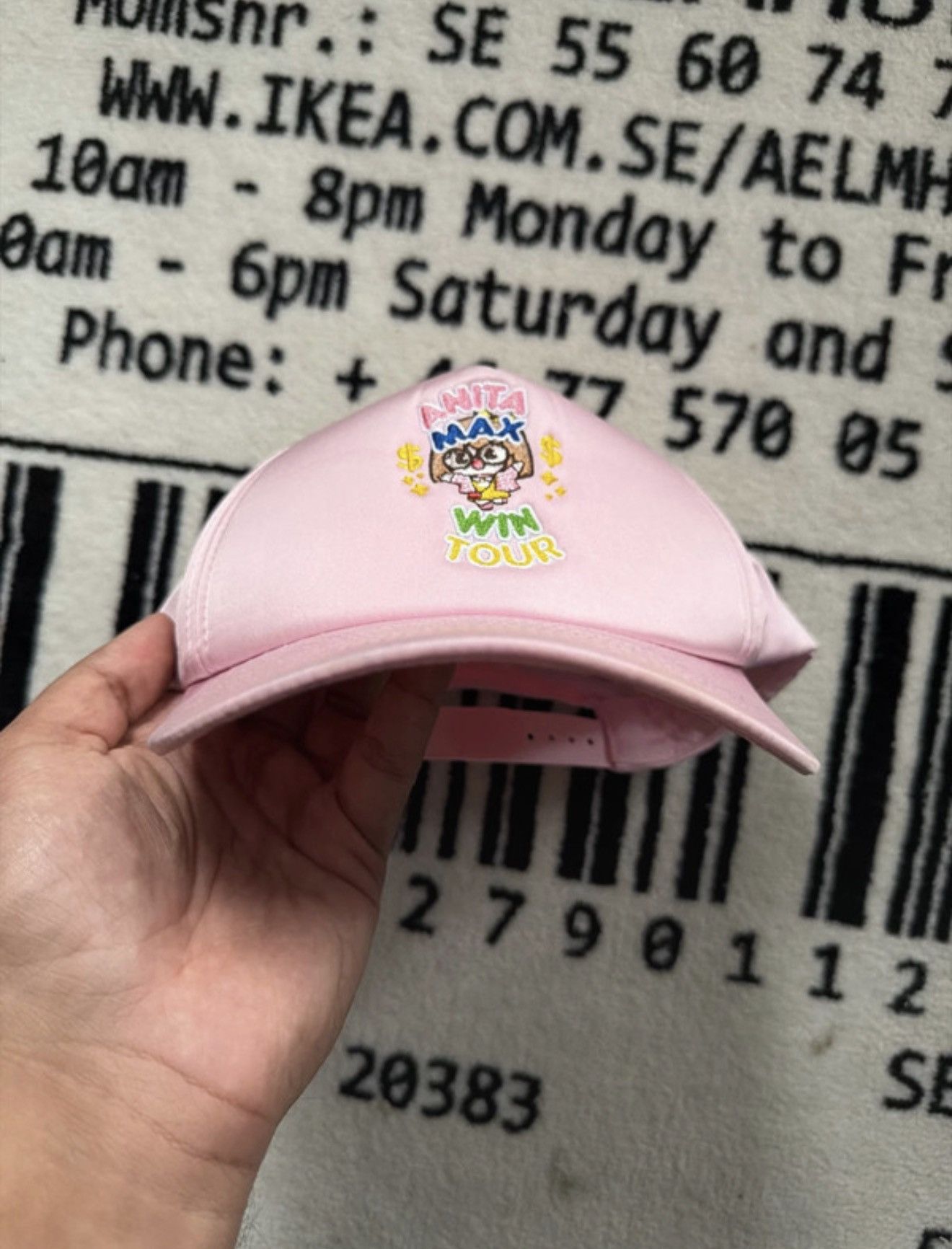 Drake Anita Max Wyn Tour - Pink Cap $$$4u Tour Size ONE SIZE - 4 Thumbnail