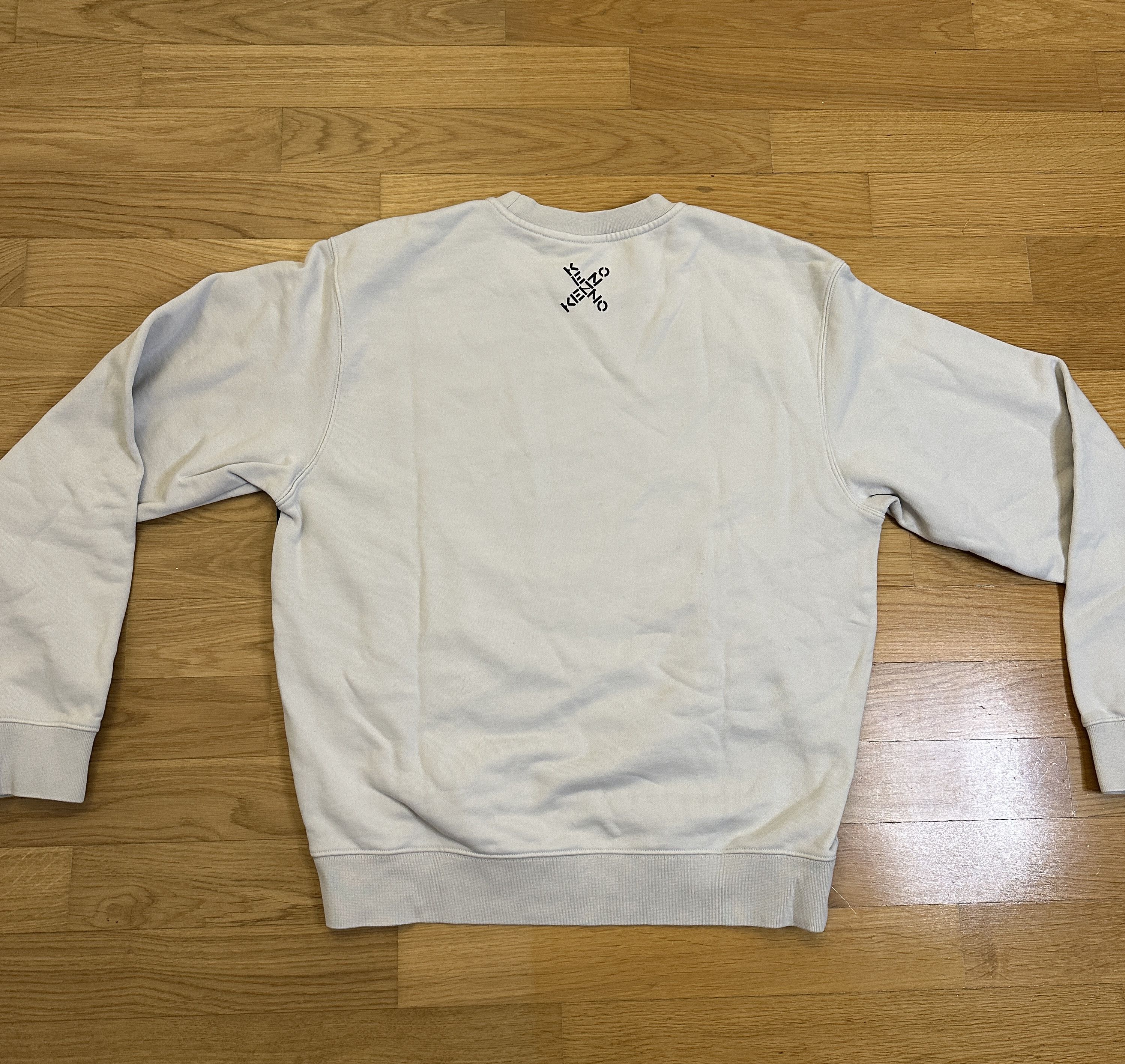 Kenzo Kenzo Paris Diagonal Logo Crewneck Sweater - Size L Size US L / EU 52-54 / 3 - 4 Thumbnail