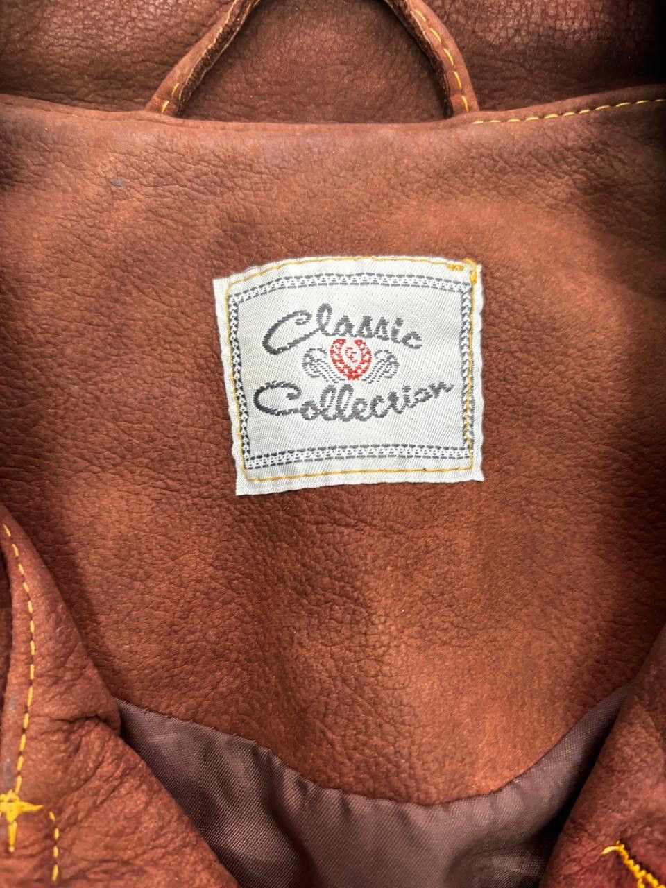 Genuine Leather × Vintage Vintage leather jacket Marlboro style Racing 90’s Y2K Size US L / EU 52-54 / 3 - 6 Thumbnail