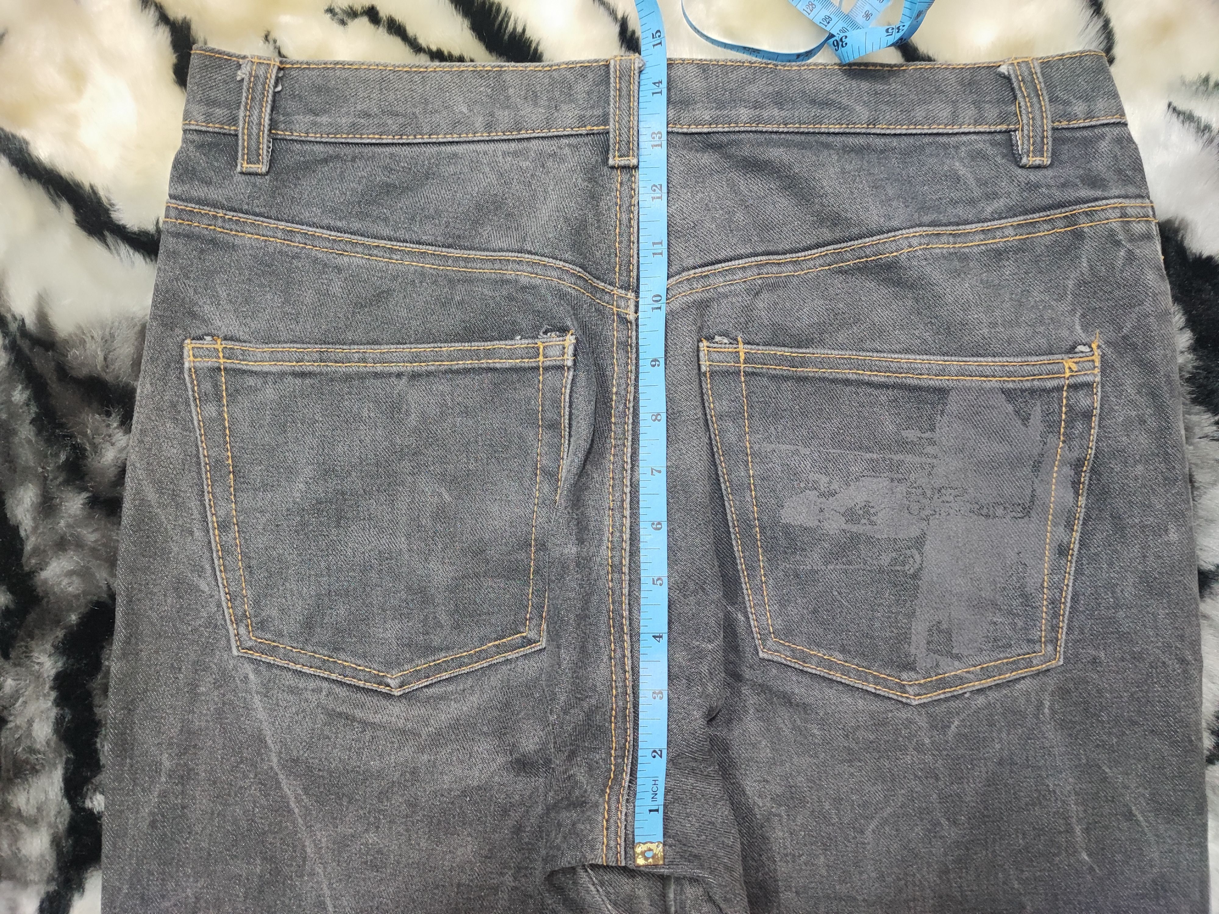 If Six Was Nine × Jean × Le Grande Bleu (L.G.B.) Double Knee Jeans Pants Japanese Size US 33 - 8 Thumbnail