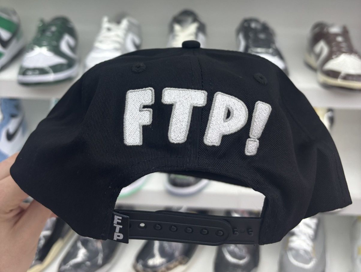 Fuck The Population FTP BORIS 6 PANEL SNAPBACK HAT (BLACK) Size ONE SIZE - 3 Thumbnail