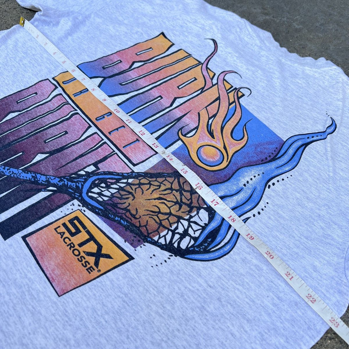 Vintage Vintage 90s STX Lacrosse Graphic Promo Tee XL Size US XL / EU 56 / 4 - 14 Thumbnail