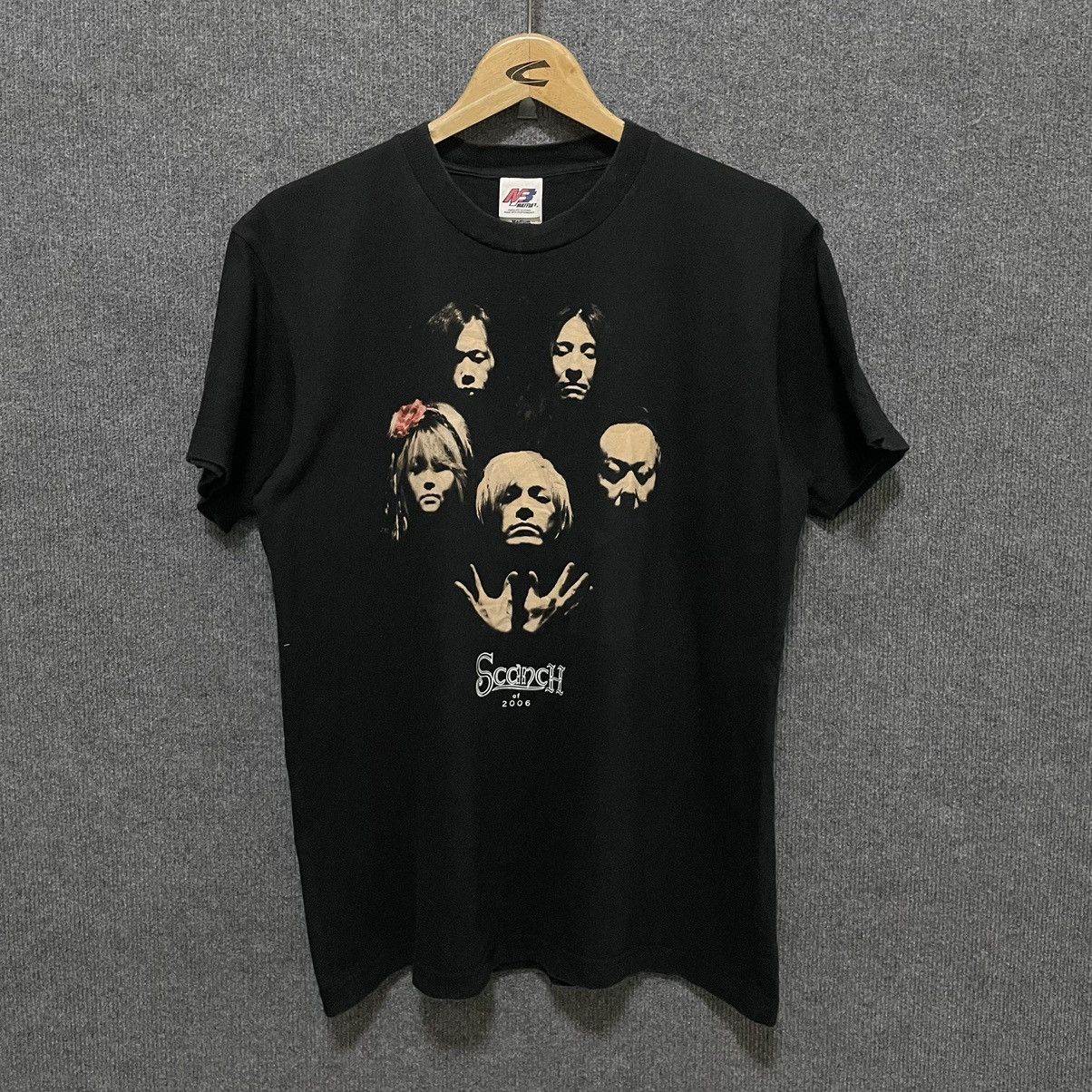 Band Tees × Vintage Vintage 2006 Scanch Japanese Glam Rock Band T Shirt Size US M / EU 48-50 / 2 - 1 Thumbnail