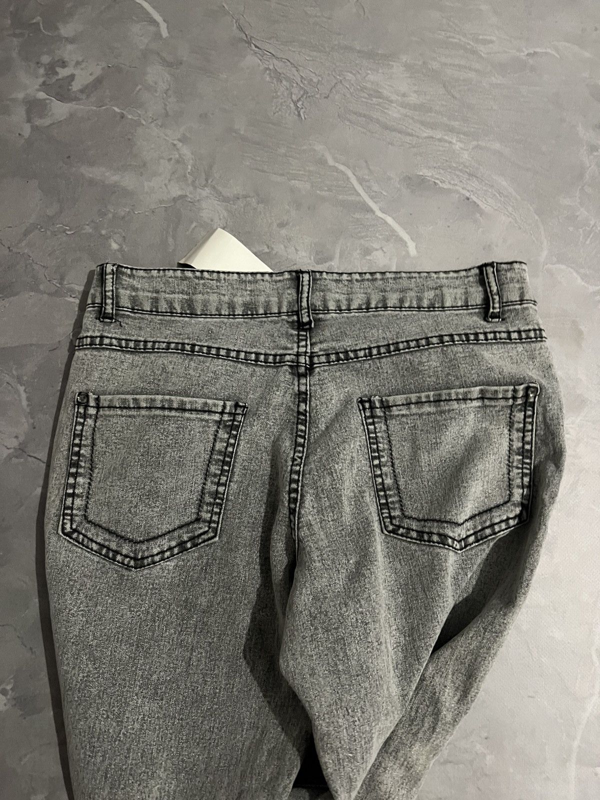 Japanese Brand Number Nine Style Skinny / Japanese Vibe / With Glitter Y2K Size US 30 / EU 46 - 5 Thumbnail