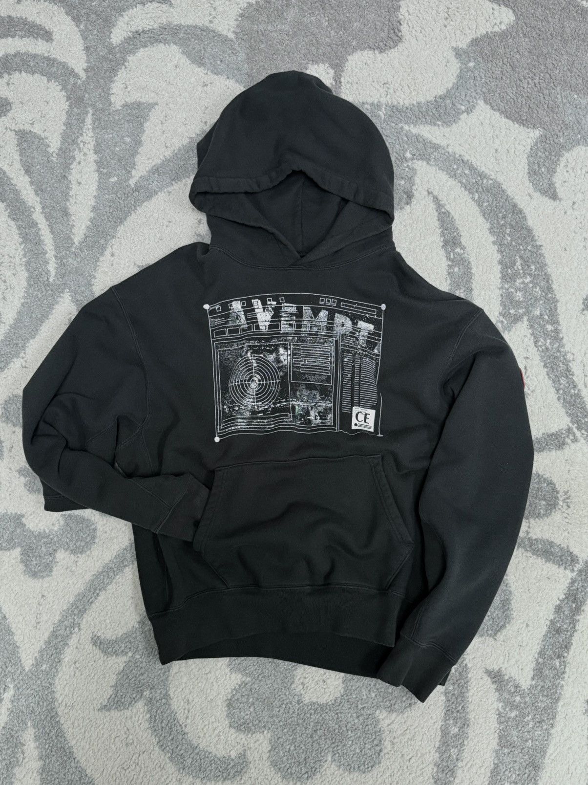 Cav Empt Radio hoodie (Reversible) Size US M / EU 48-50 / 2 - 1 Thumbnail