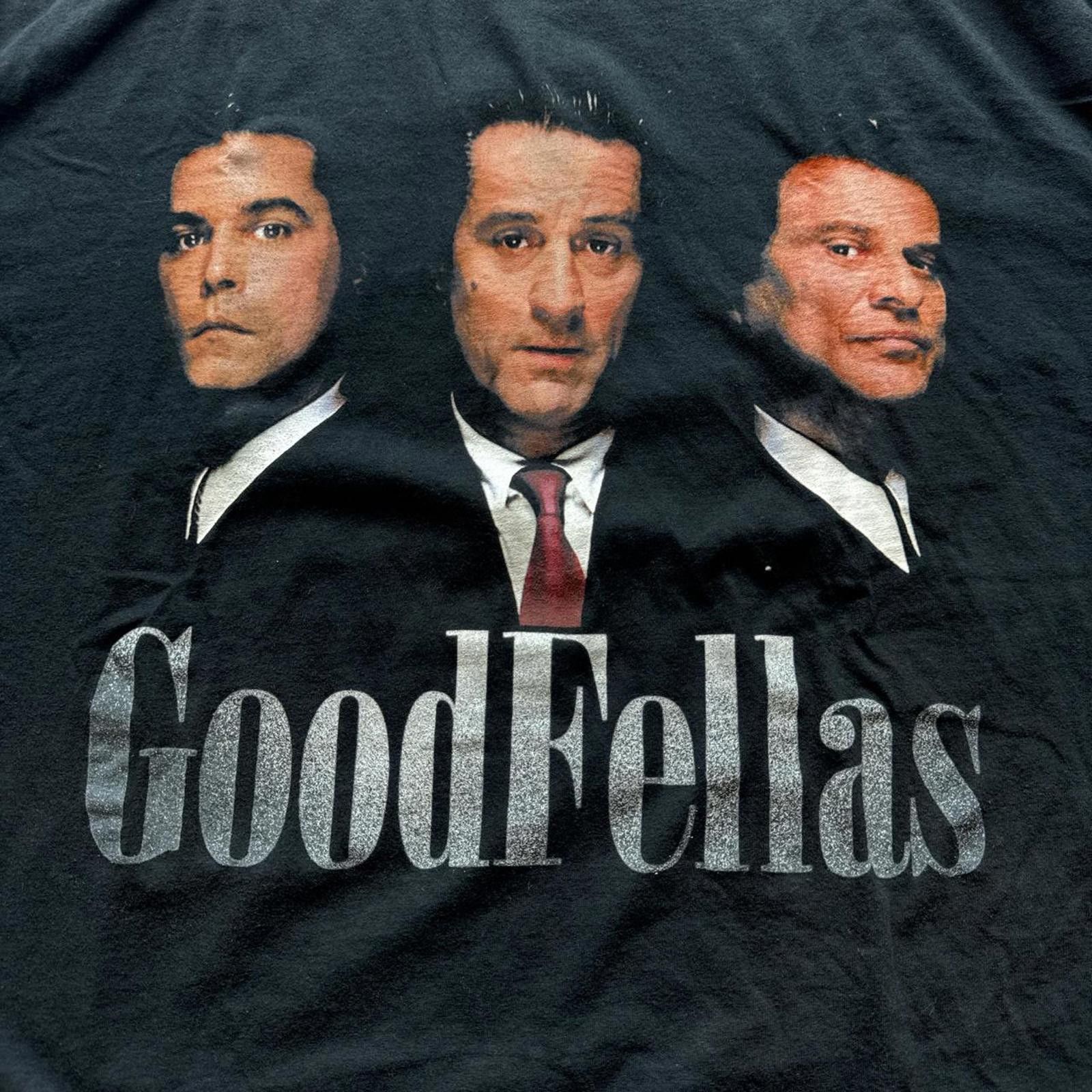 Other Goodfellas Gangster Promotional Y2k Faded T-Shirt Size US XXL / EU 58 / 5 - 3 Thumbnail