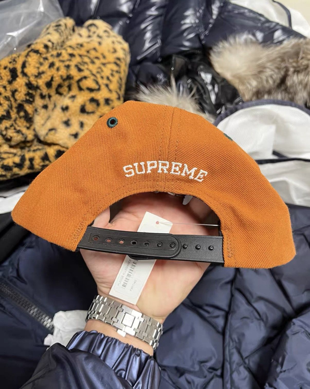 Supreme Supreme Pledge Allegiance Baseball Cap J42 Size ONE SIZE - 3 Thumbnail