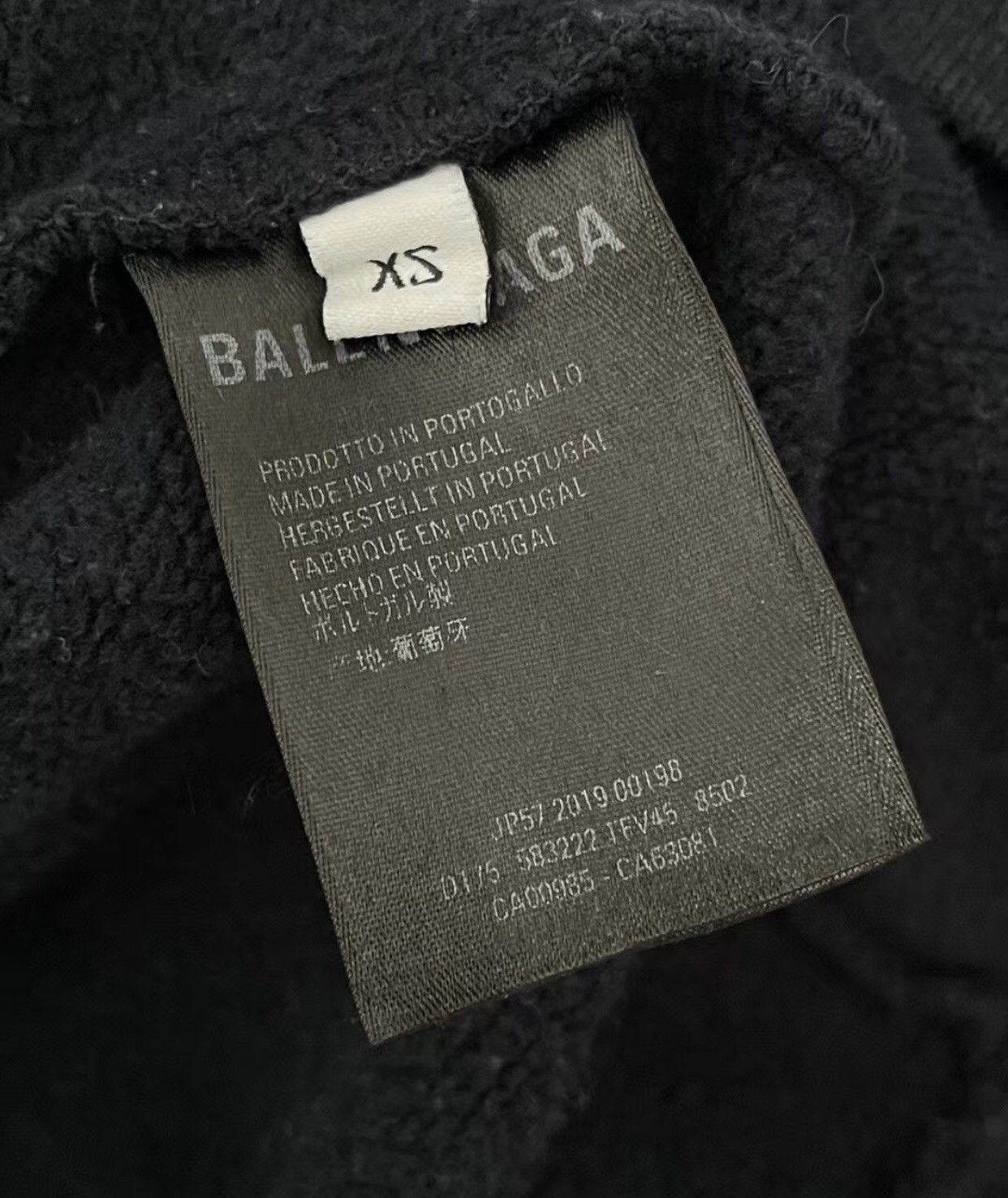 Balenciaga Balenciaga embroidered letter logo 1917 hoodie2412-Nextarrow Size US XS / EU 42 / 0 - 3 Thumbnail