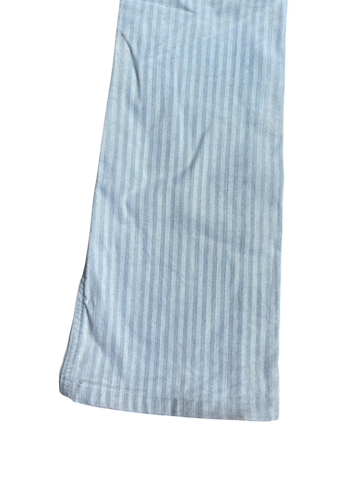 Diesel DIESEL Striped Flare Jeans Y2K Aesthetic W26 Size 26" / US 2 / IT 38 - 11 Thumbnail