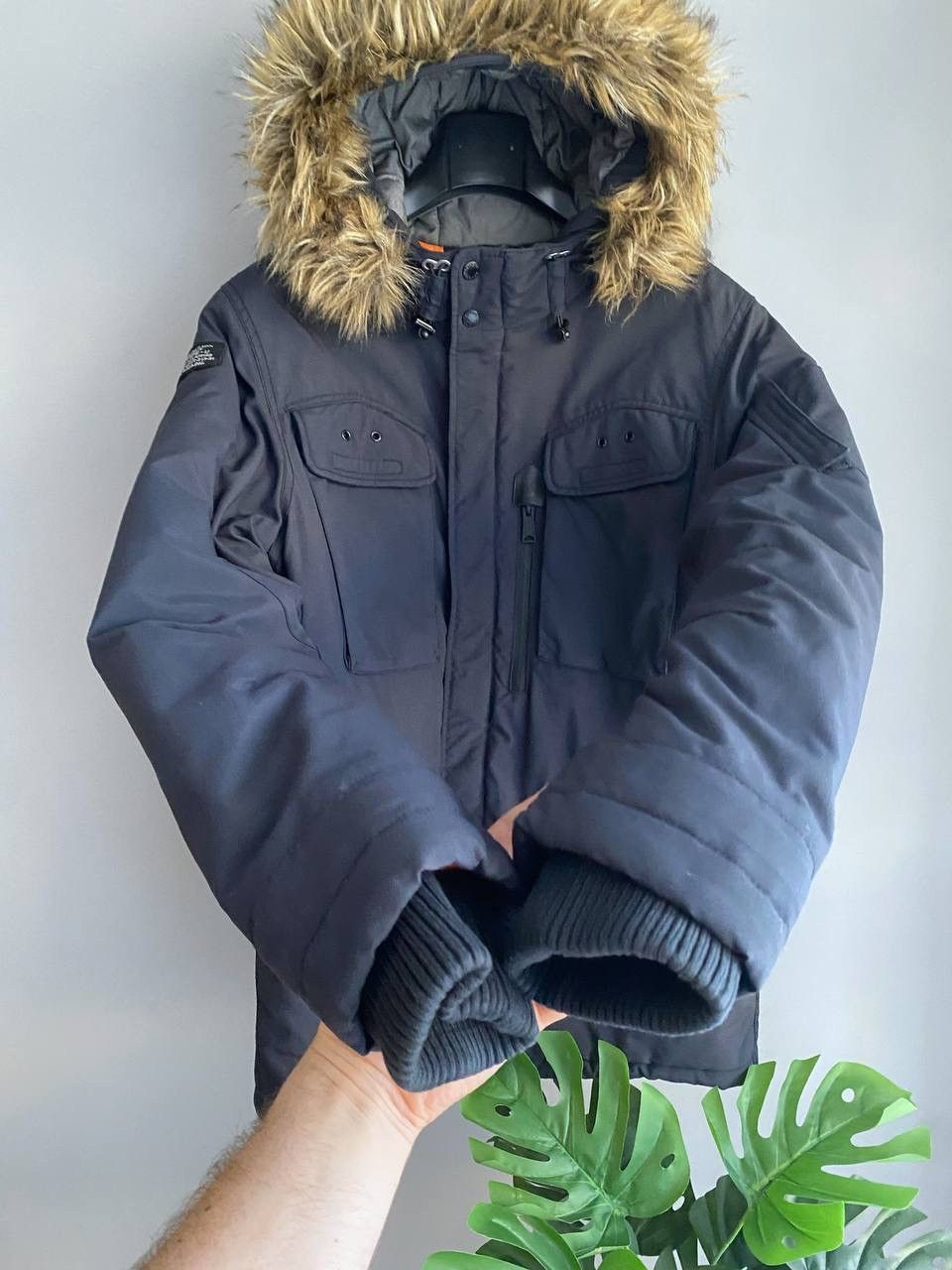 Schott Schott NYC Thunder Men's Winter Parka Jacket, Size M-L Size US M / EU 48-50 / 2 - 9 Thumbnail