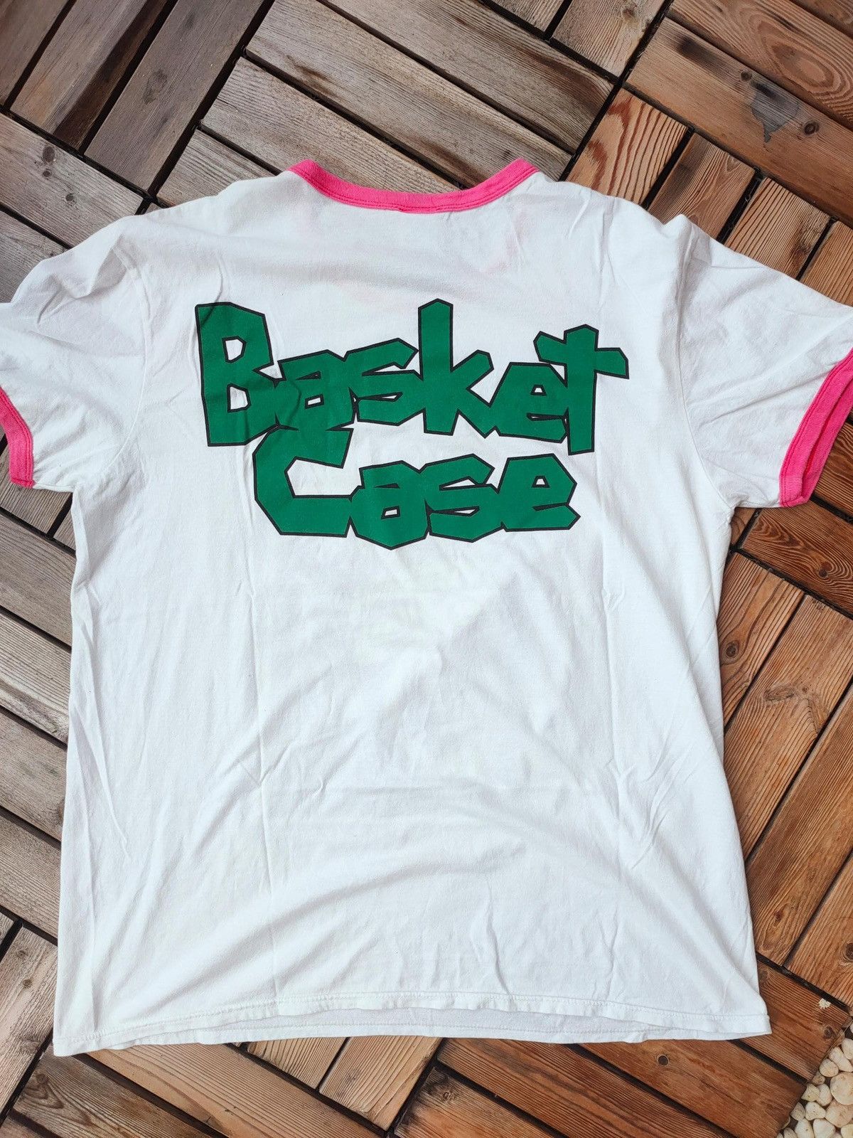 Band Tees × Vintage Viintage 1995 green days basket case Size US XL / EU 56 / 4 - 2 Thumbnail
