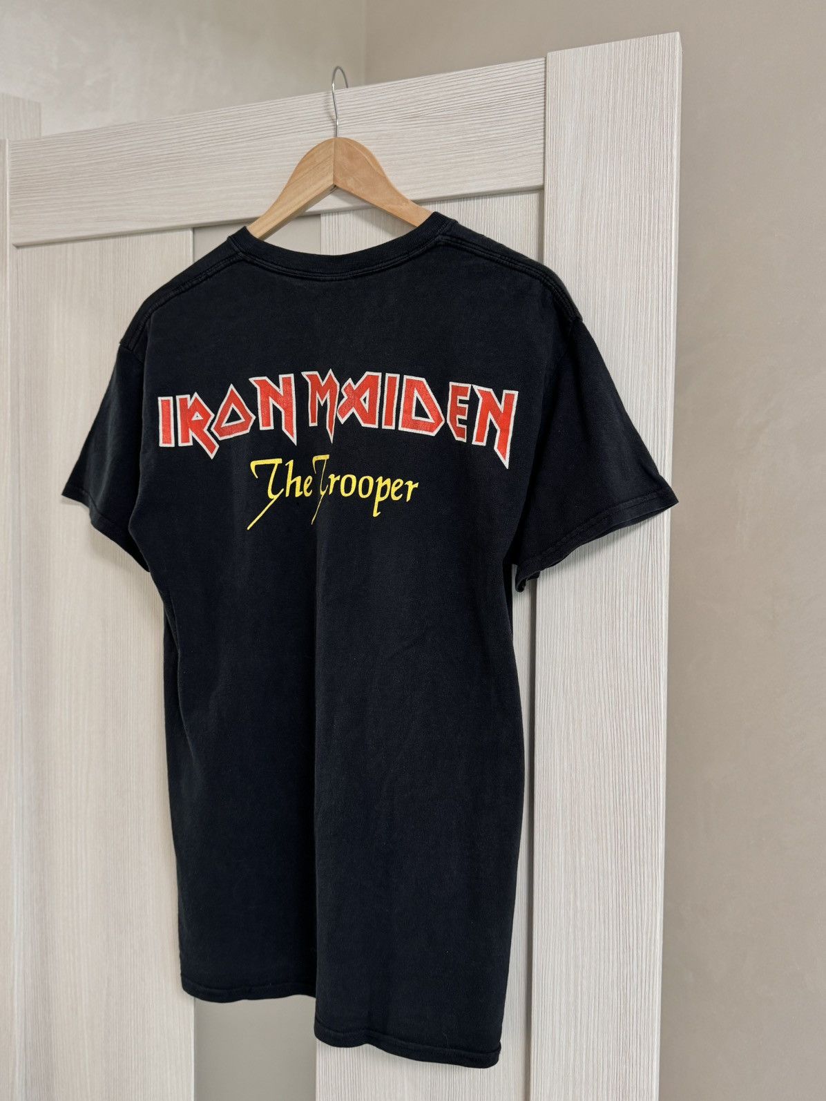 Band Tees × Iron Maiden × Vintage vintage iron maiden shirt front and back graphic Size US L / EU 52-54 / 3 - 10 Thumbnail