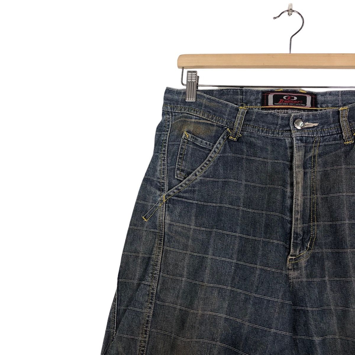 Japanese Brand 🔥Vintage Denim Jeans Trousers Japan Issey Miyake Size US 30 / EU 46 - 5 Thumbnail