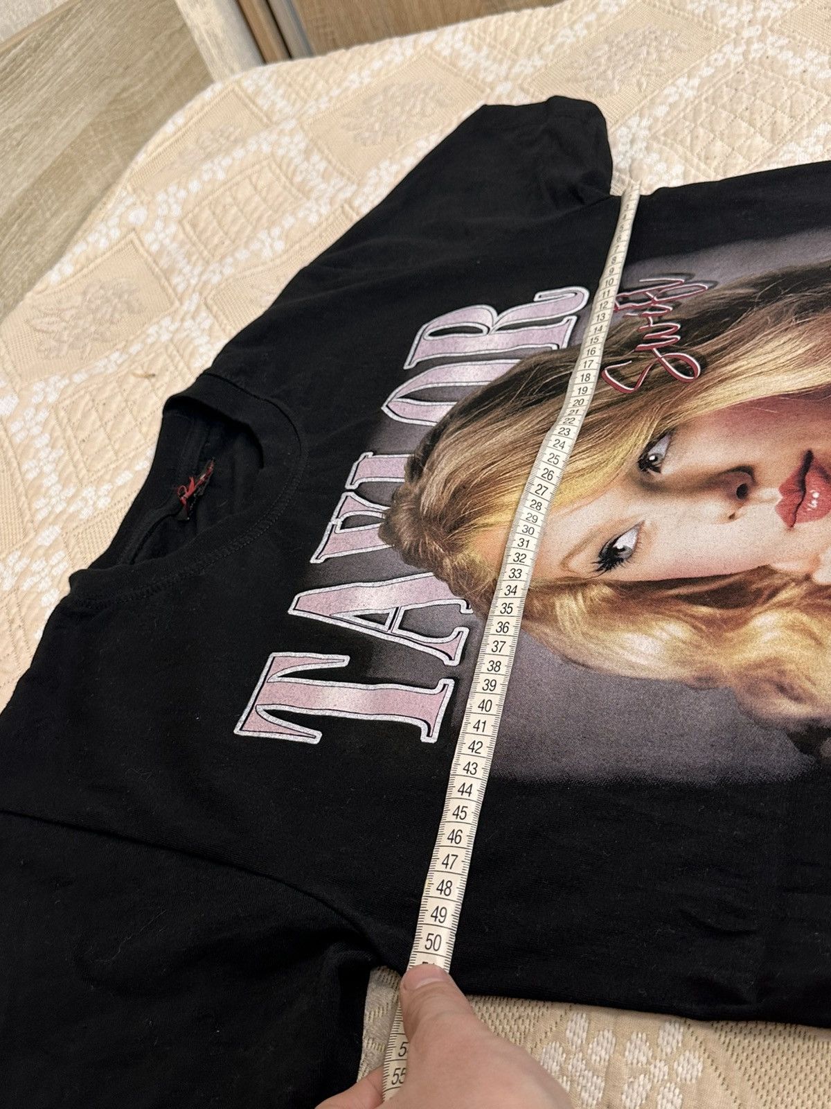 Band Tees 🔥 Taylor Swift World Tour All Over Print Big Logo T Shirt Size US M / EU 48-50 / 2 - 4 Thumbnail