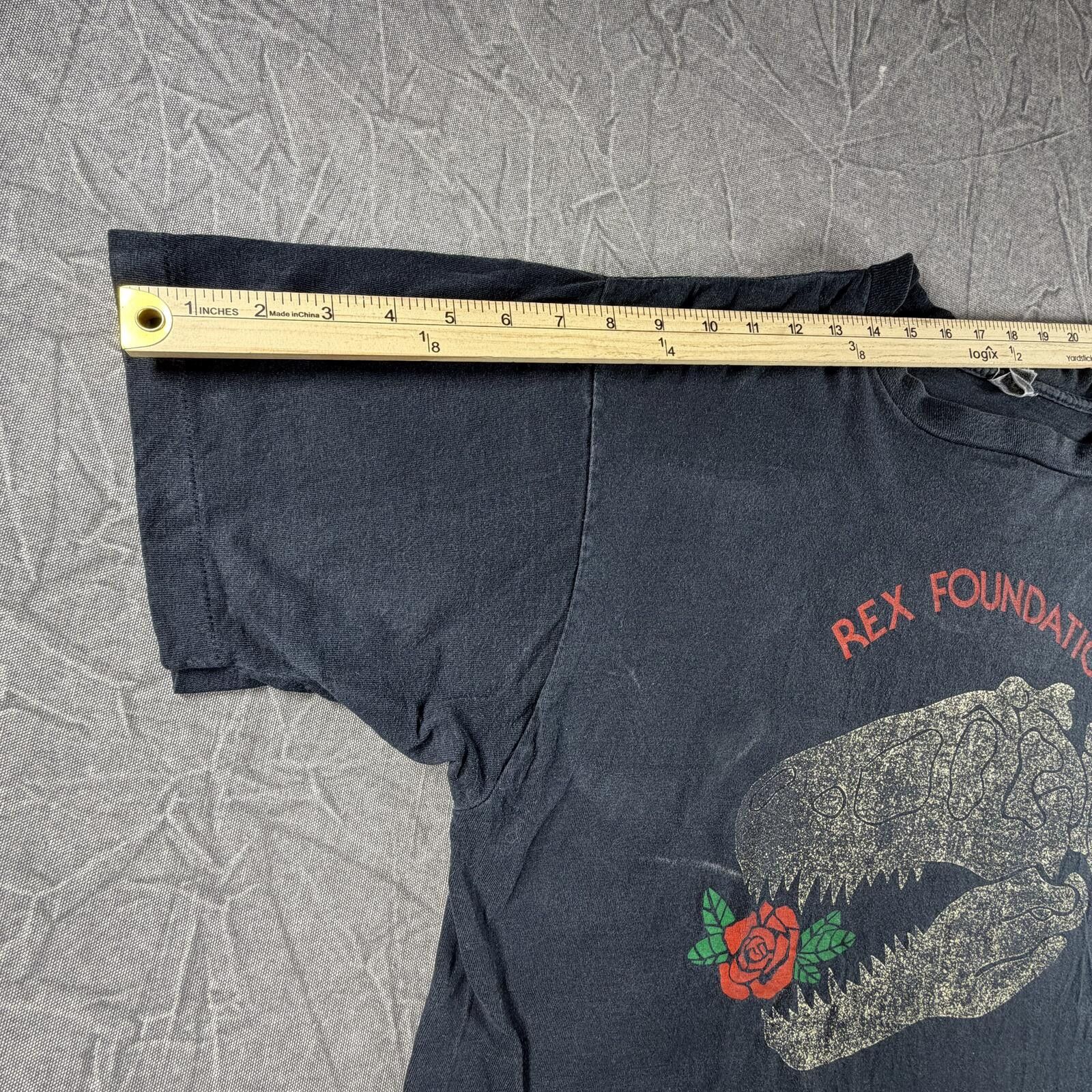 Unknown London Grateful Dead Men's XL Black Dead Rex Foundation 90s Vintage Size ONE SIZE - 4 Thumbnail