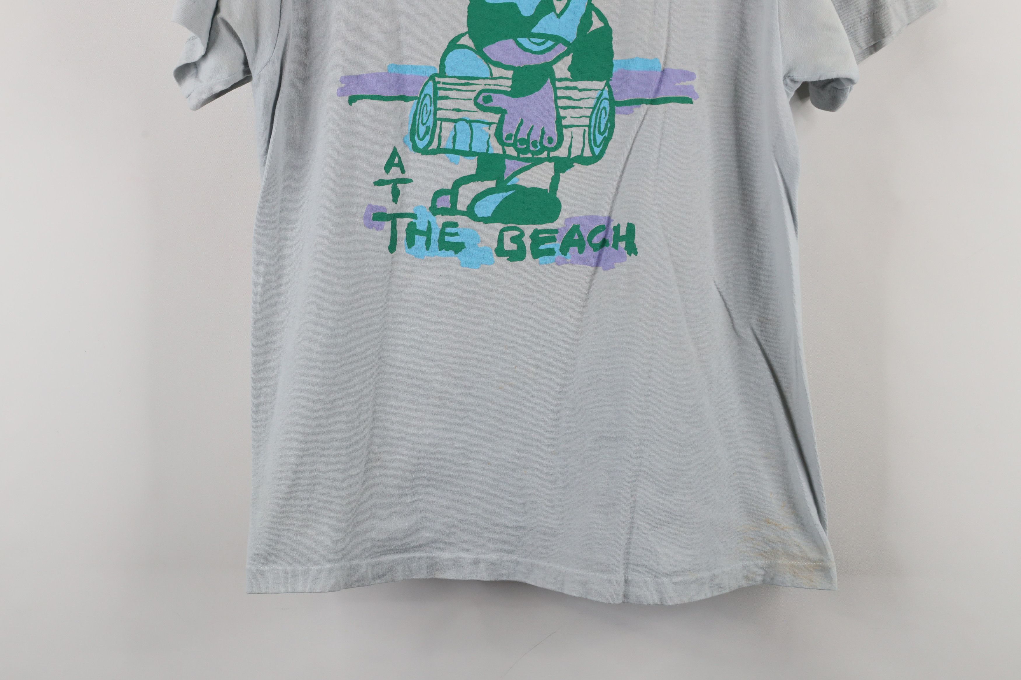 Vintage Vintage 80s 90s Streetwear Beach Platypus Art T-Shirt USA Size US S / EU 44-46 / 1 - 3 Thumbnail