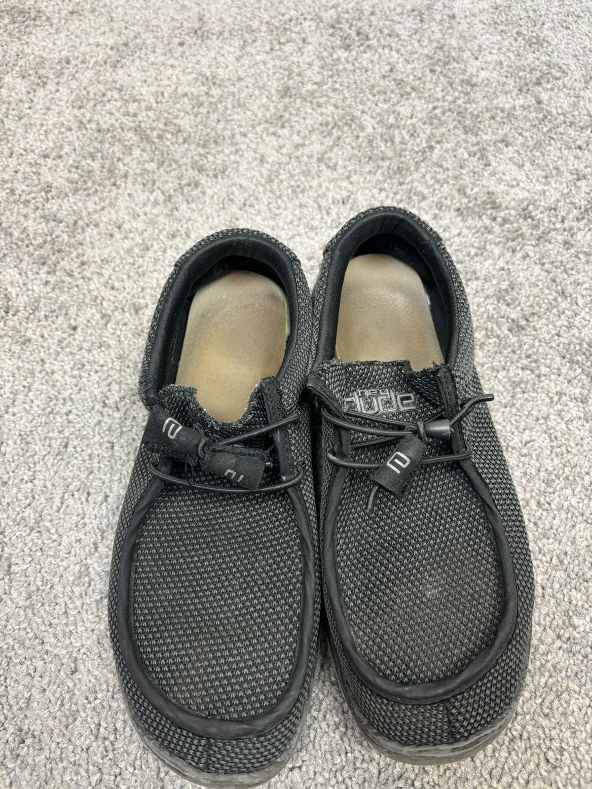Vintage Hey dude black wally lightweight slip ons Size US 8 / EU 41 - 10 Thumbnail