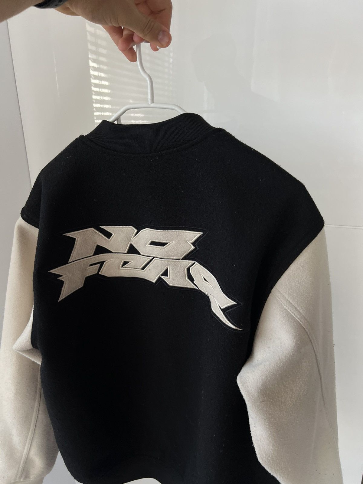 No Fear ‼️Teddy Fleece No Fear x H&M Big Logo Avant Garde Y2K Bomber Size US M / EU 48-50 / 2 - 5 Thumbnail