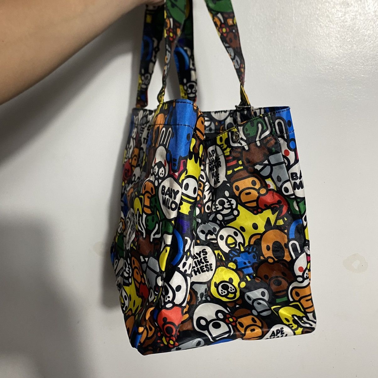 Bape Baby Milo Tote Bag Vintage Y2K Bape A Bathing Ape Baby Milo