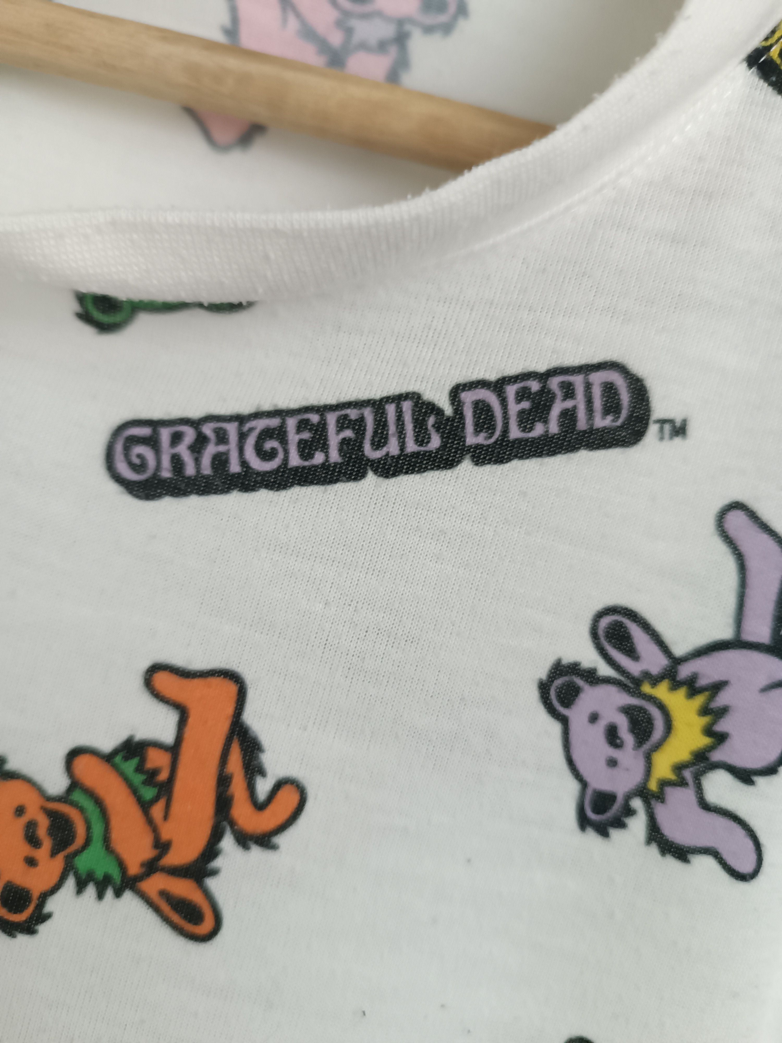 Grateful Dead VINTAGE GRATEFUL DEAD DANCING BEAR TEE PHISH DYLAN JOPLIN Size US L / EU 52-54 / 3 - 10 Thumbnail