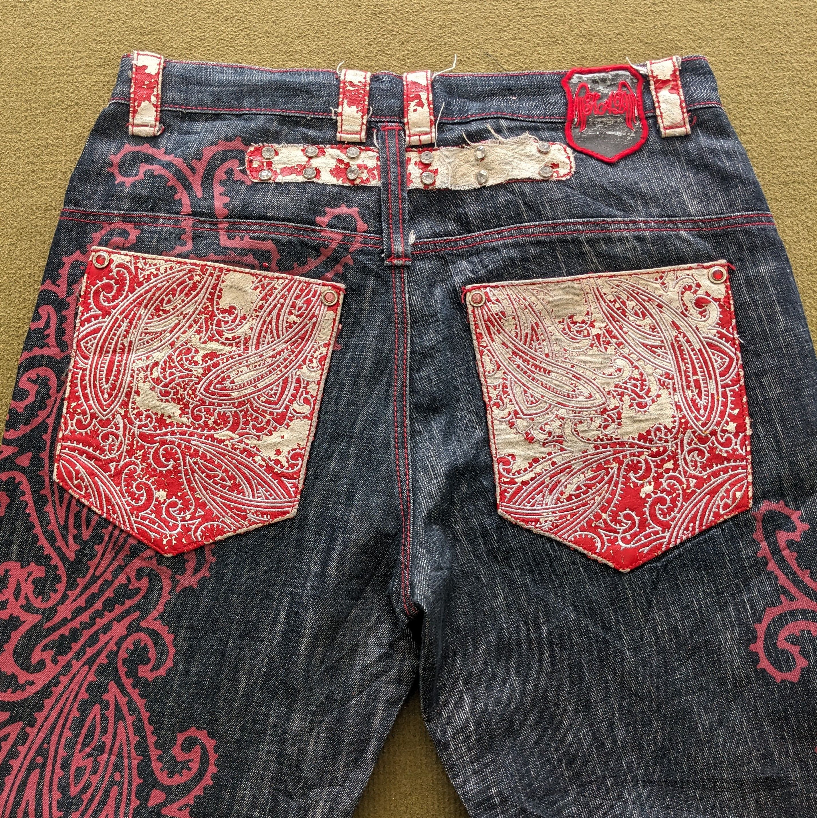 Japanese Brand Vintage K.A.D Designer Brand Denim Jeans Size US 32 / EU 48 - 2 Thumbnail