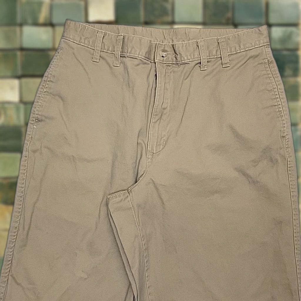 Eddie Bauer VINTAGE Eddie Bauer Pants Mens 33x32 Khaki Brown 100% Cotton Twill Outdoor Hike Pants Mens Brown Khaki 100% Cotton Twill Outdoor Hike USA Outdoor Size US 33 - 1 Thumbnail