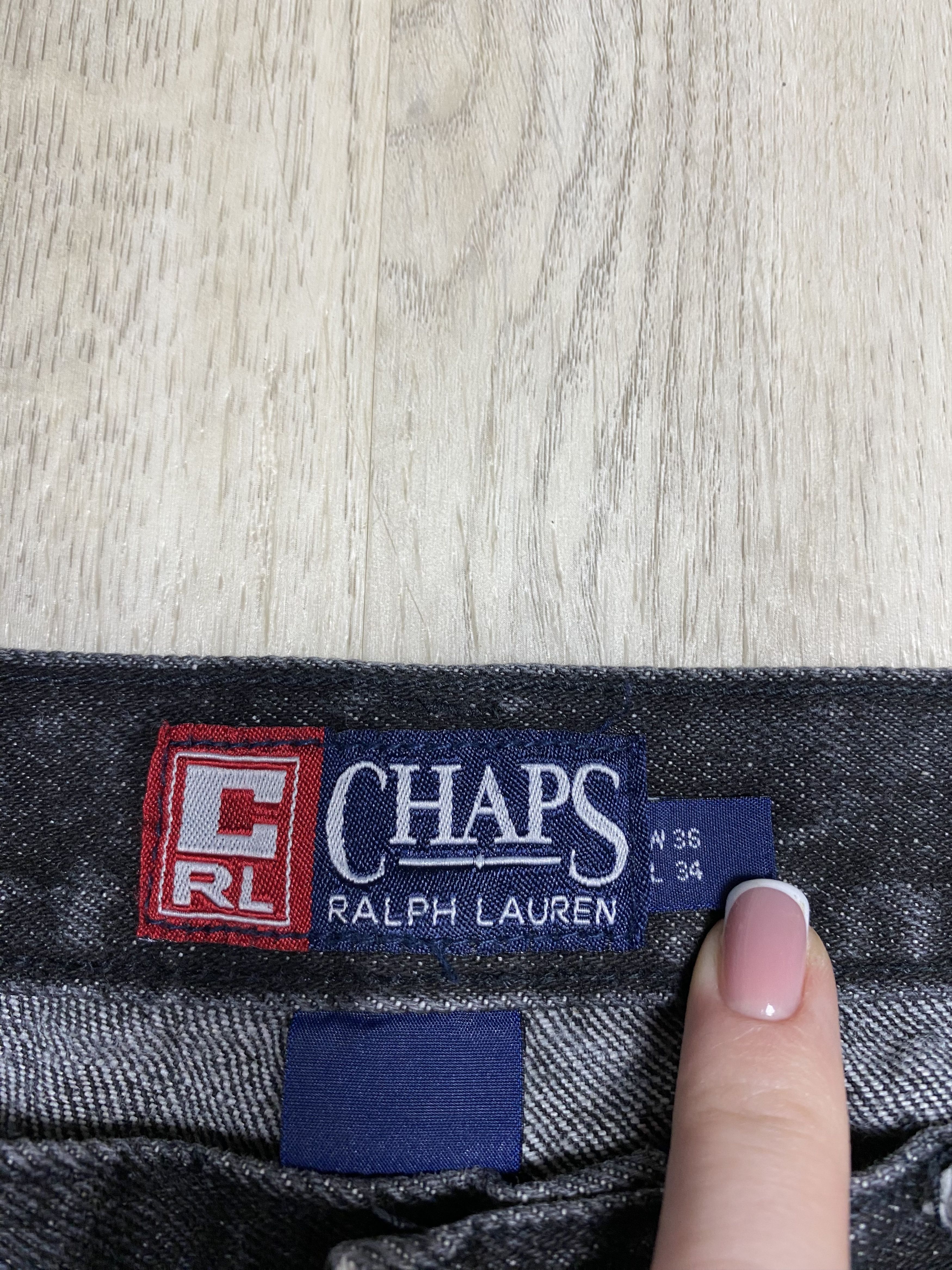Chaps Ralph Lauren Chaps Polo Ralph Lauren 90s Vintage Mens Denim Pants Jeans Size US 36 / EU 52 - 5 Thumbnail