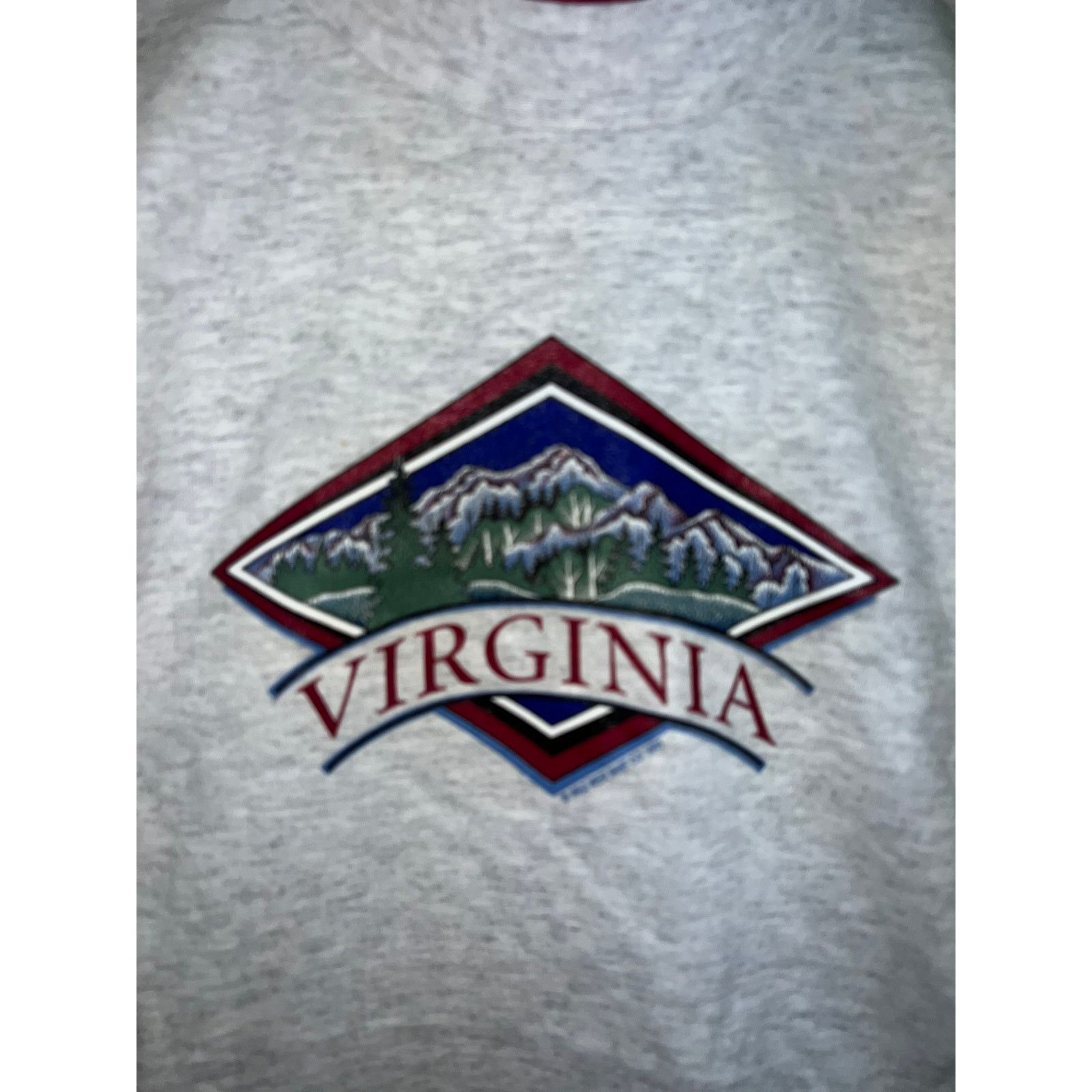 Vintage Youth Virginia Shirt Wild West Co Mountain Tee Child Medium Size M / US 6-8 / IT 42-44 - 2 Thumbnail