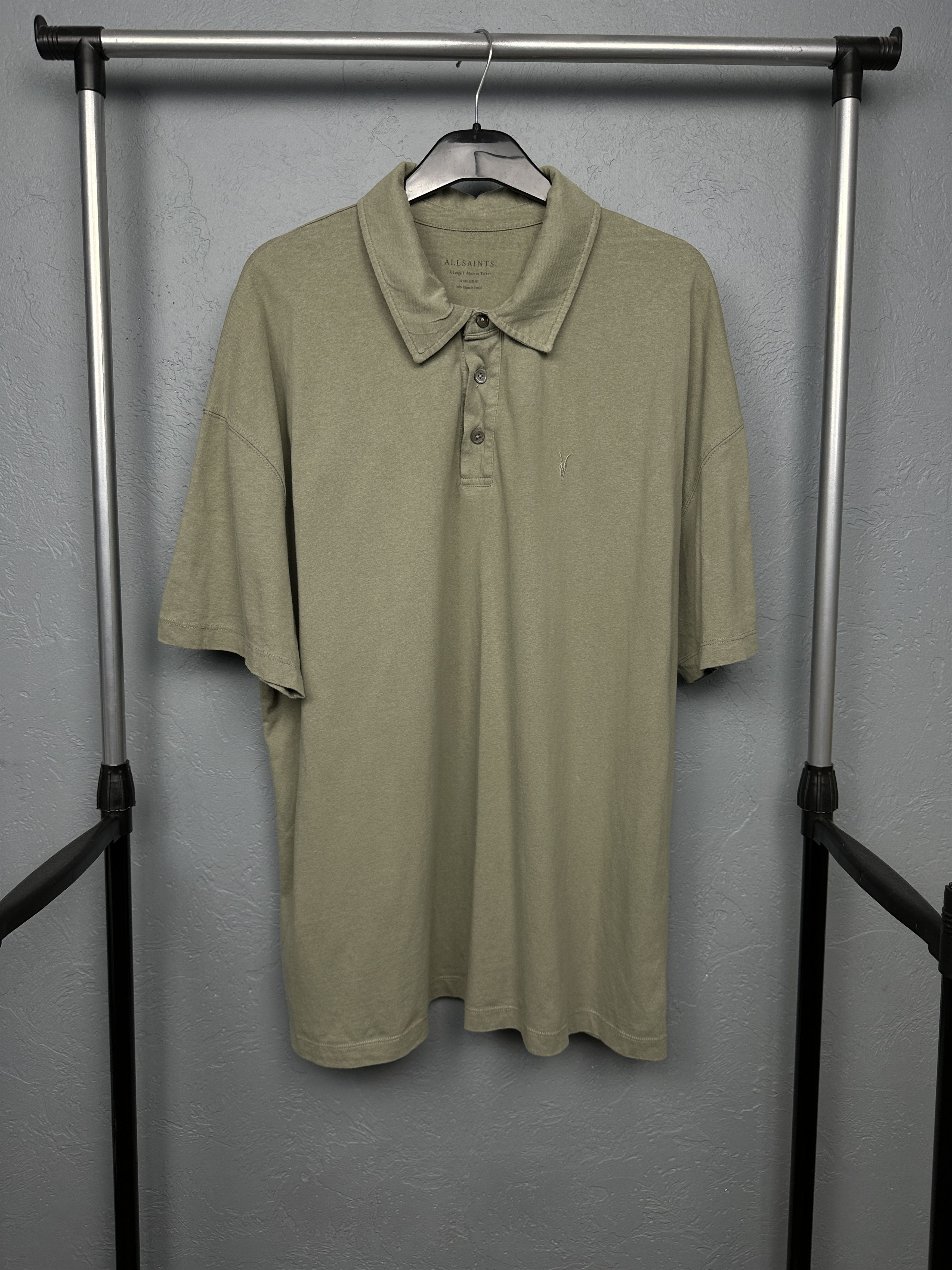 Allsaints Allsaints Lex Mens Polo Shirt Size US XL / EU 56 / 4 - 1 Thumbnail