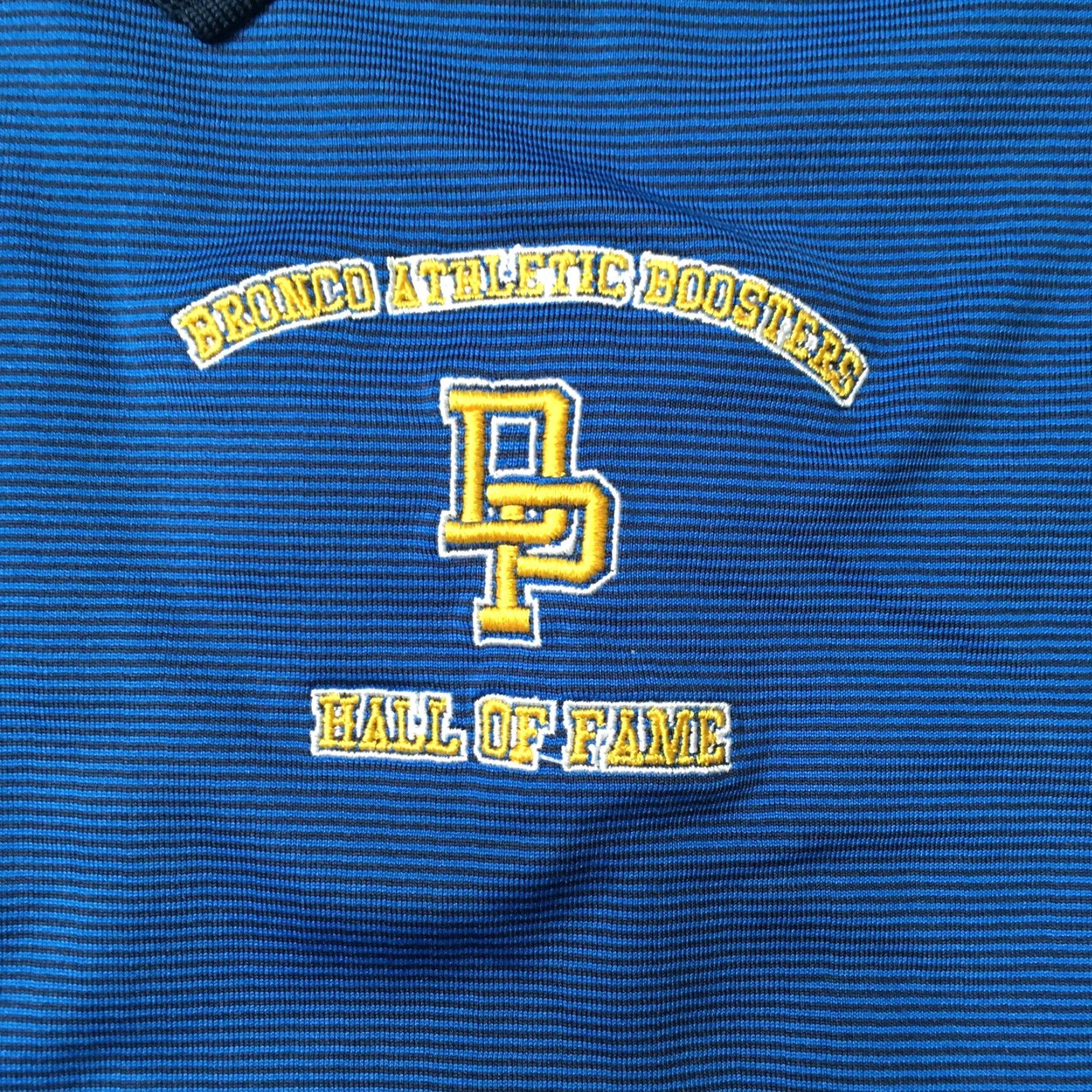 Port Authority Polo Shirt Mens 2XL Blue Port Authority Embroidered Hall of Fame Broncos Shirt Polo Embroidered Blue 2XL Port Authority Mens Size US XXL / EU 58 / 5 - 4 Thumbnail